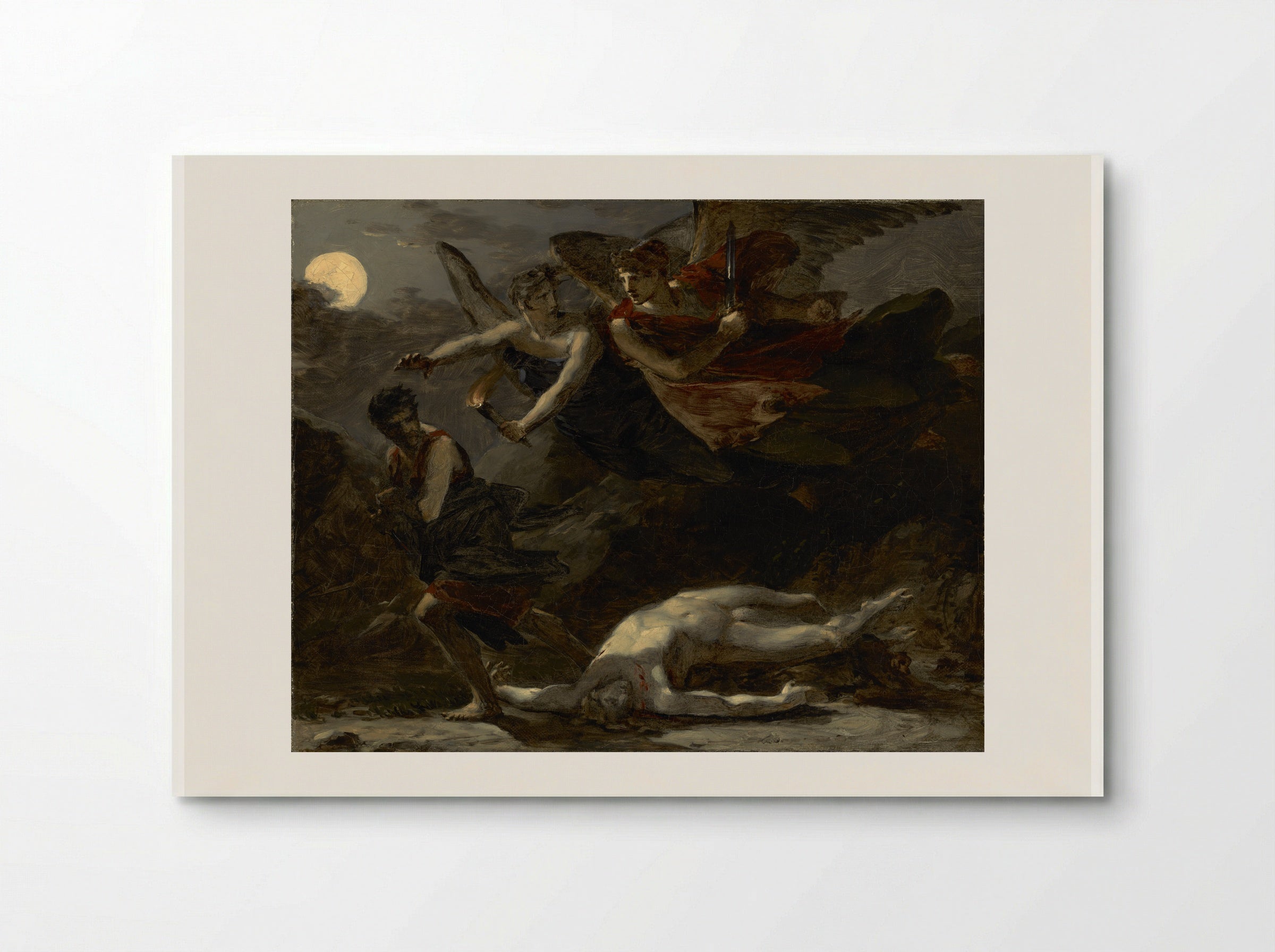Justice and Divine Vengeance pursuing Crime - Pierre-Paul Prud'hon - Poster