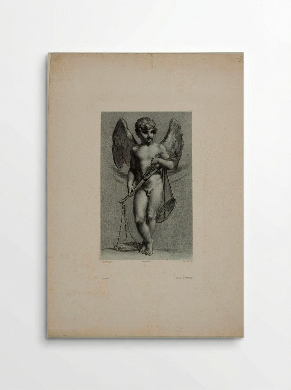 Justice - Eugène Leroux - Poster