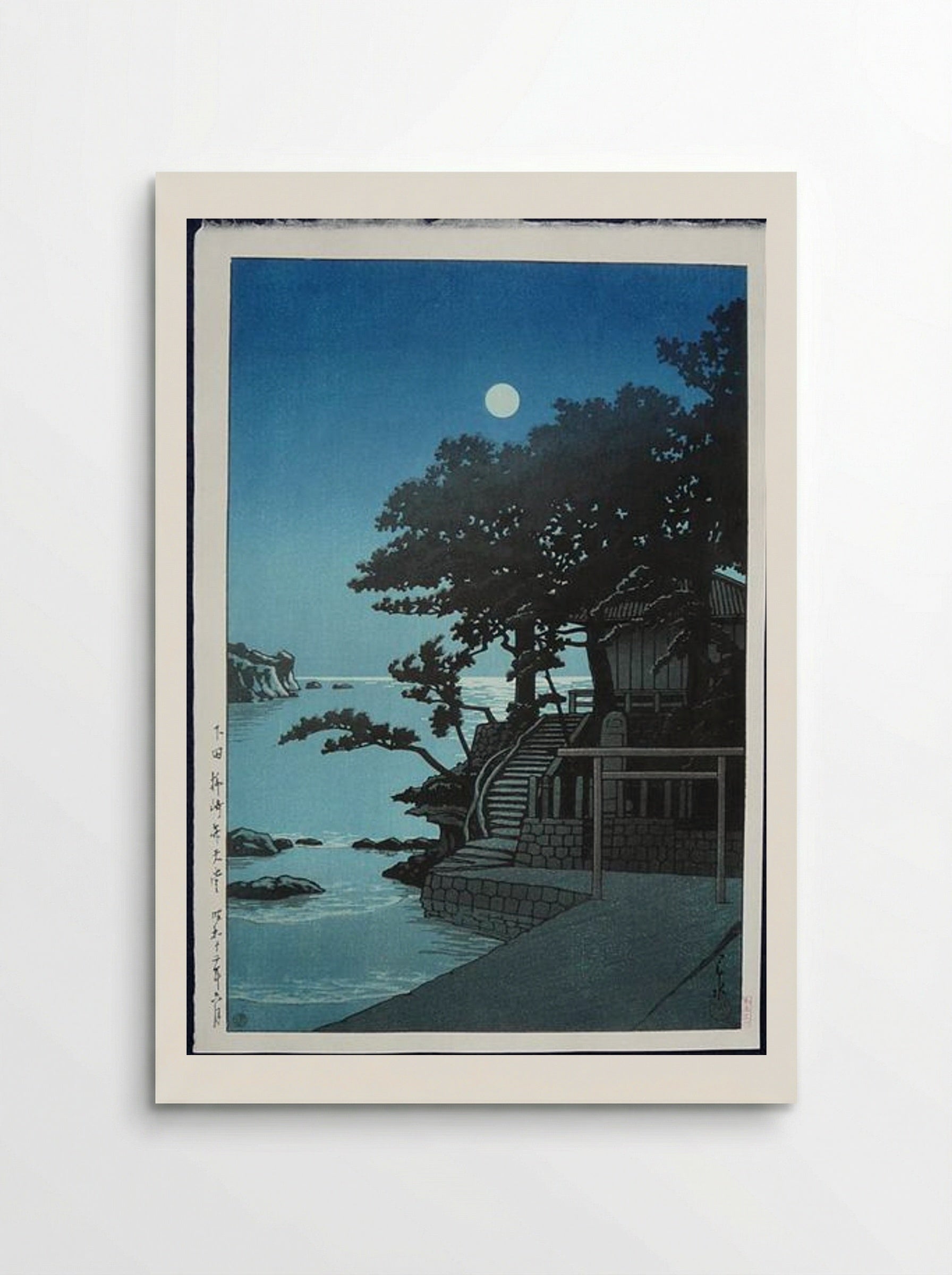 Kakizaki Bentendo Shrine at Shimoda - Hasui Kawase - Poster