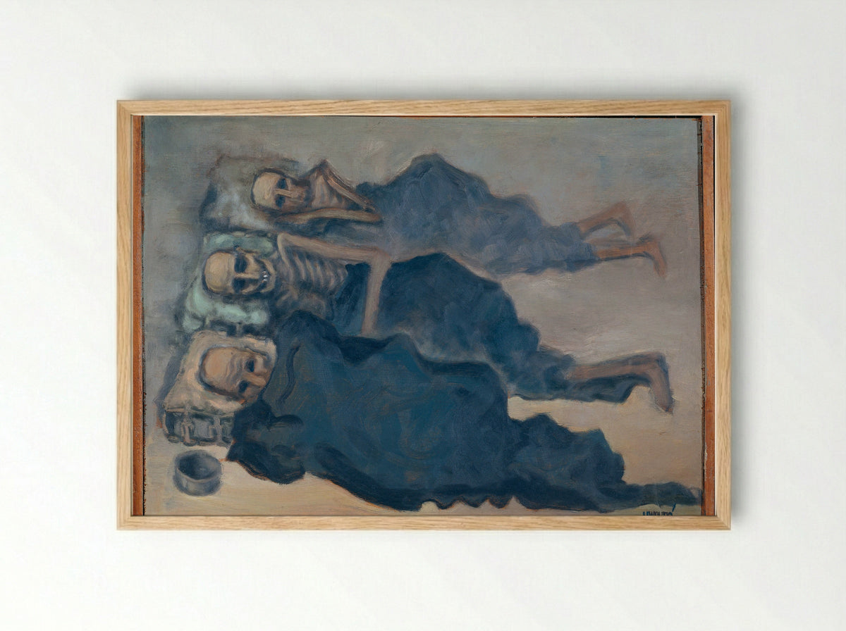 Kamp Changi - Henk Weijzig - Framed Print Wood