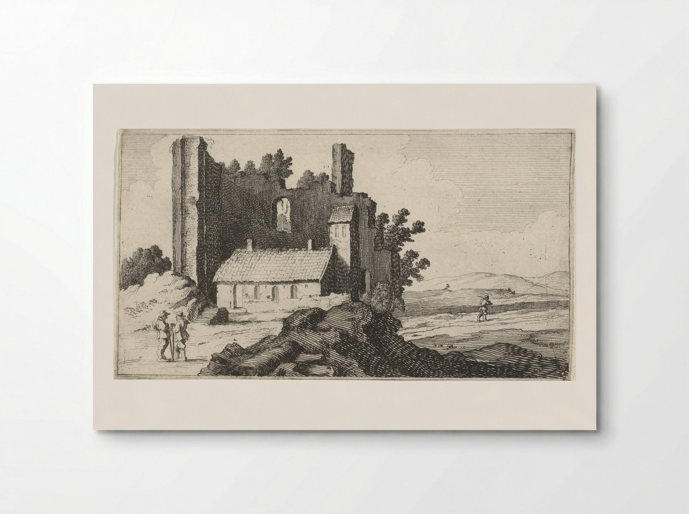 Kapel in een ruïne - Gillis van Scheyndel (I) - Poster