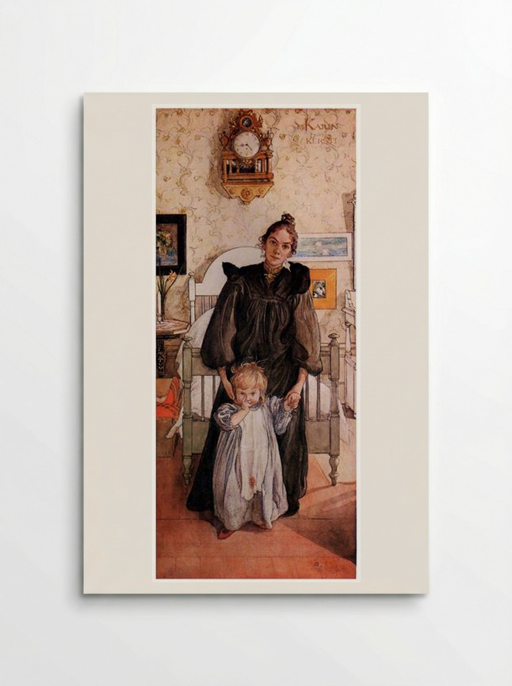 Karin and Kersti - Carl Larsson - Poster