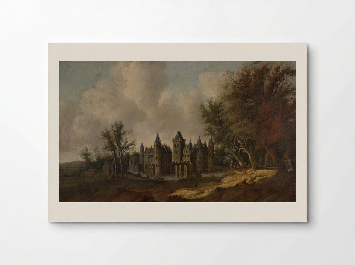Kasteel Egmond - G.W. Berckhout - Poster