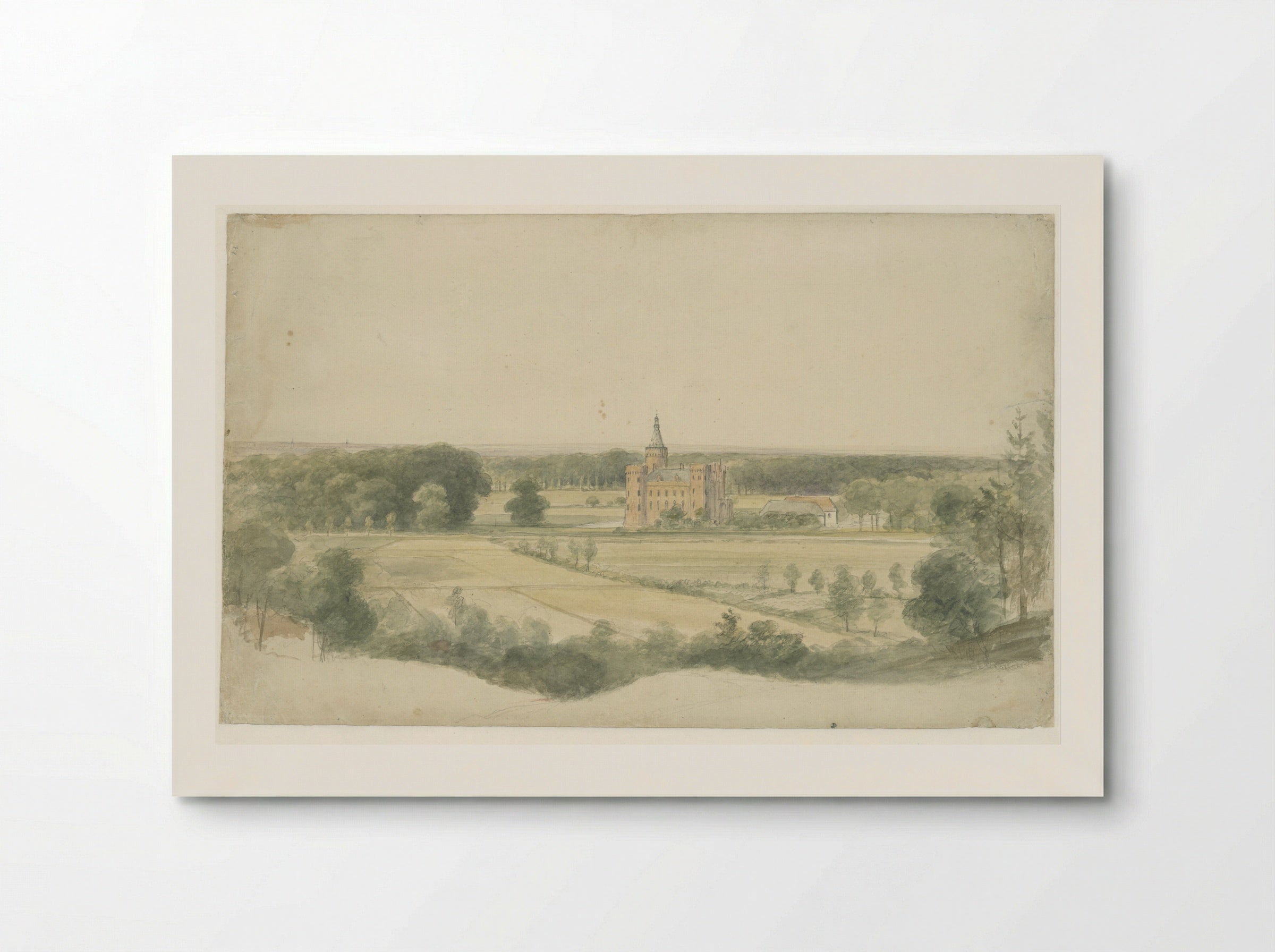 Kasteel Moyland bij Kleef - Lodewijk Johannes Kleijn - Poster