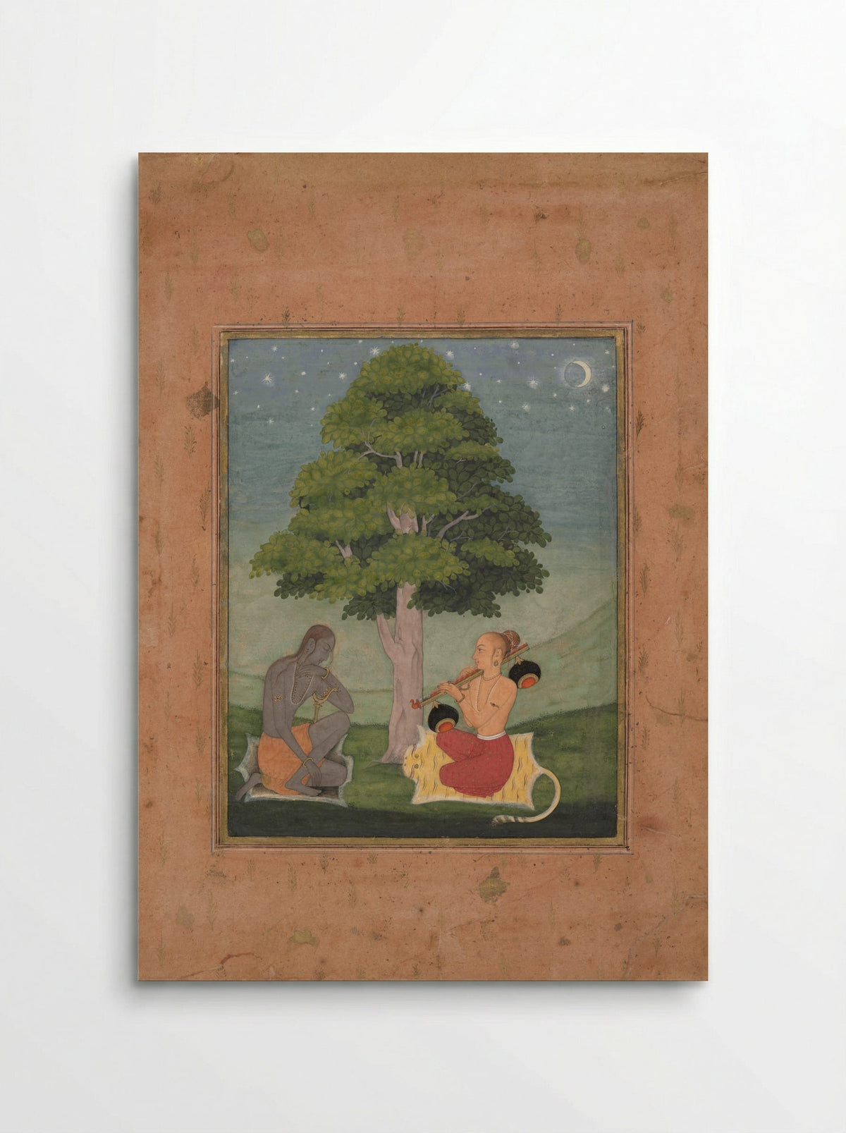Kedar Ragini: Folio from a Ragamala series - Ruknuddin - Poster
