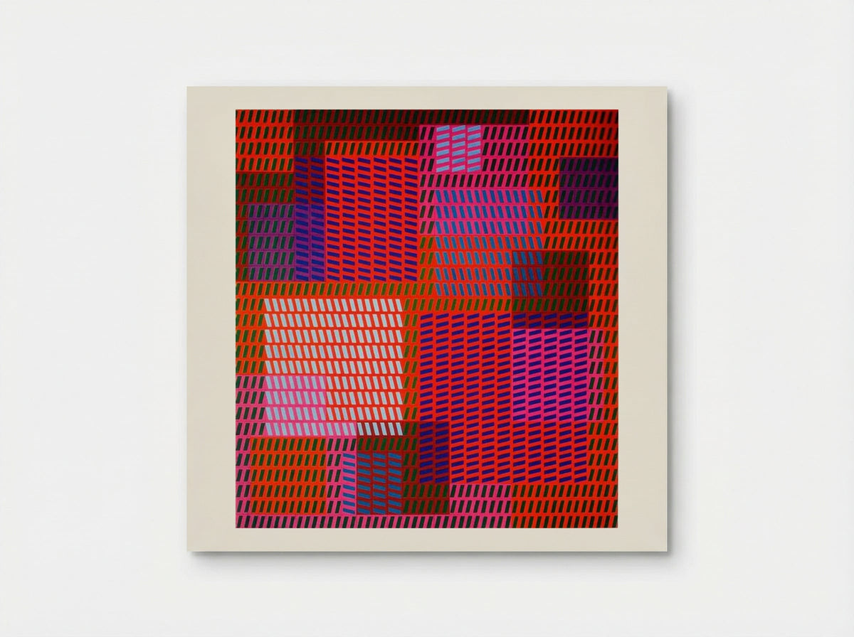 Keiho C1 - Victor Vasarely - Poster