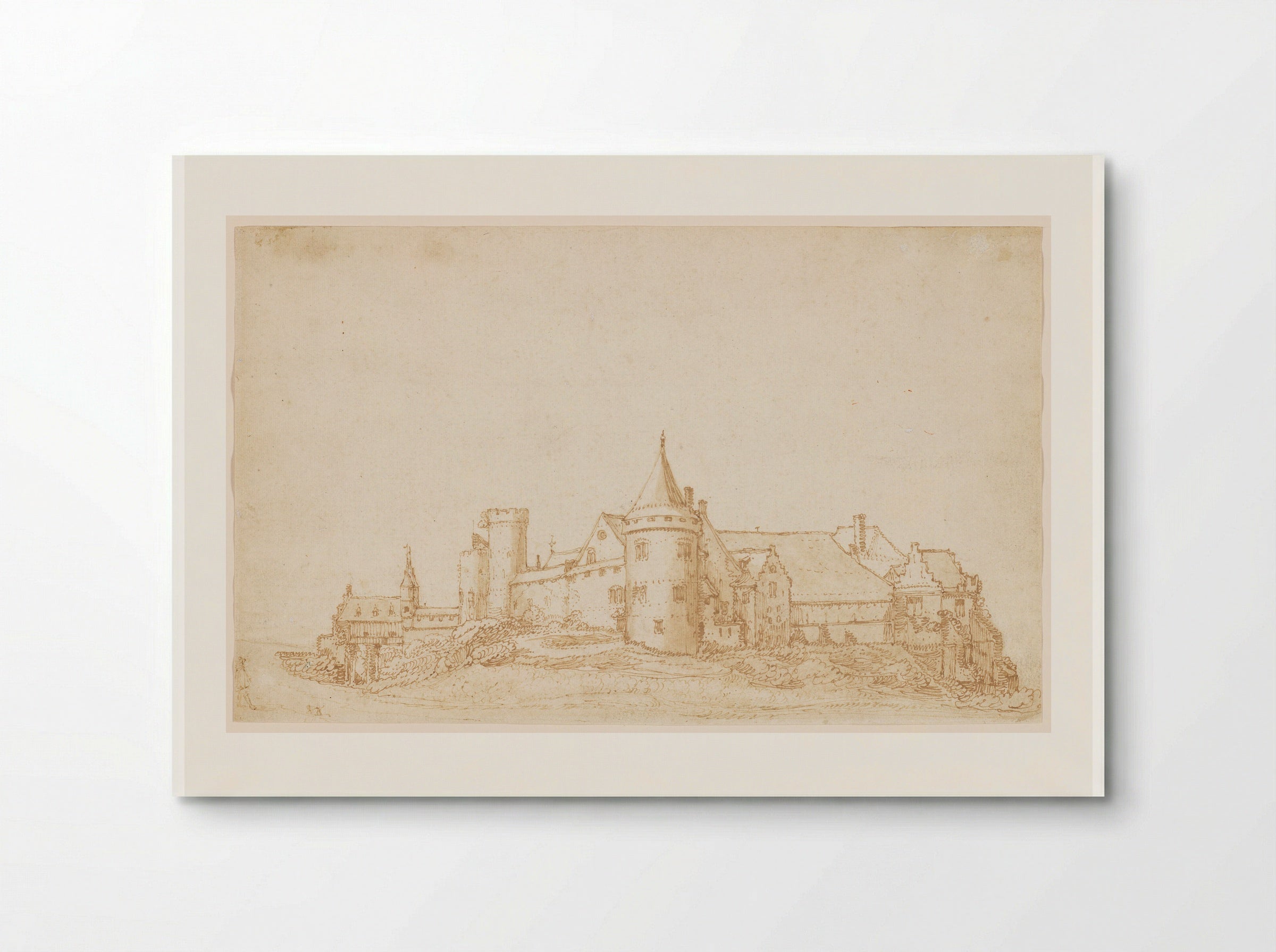 Keizersberg Castle in Leuven - Jan van de Velde II - Poster