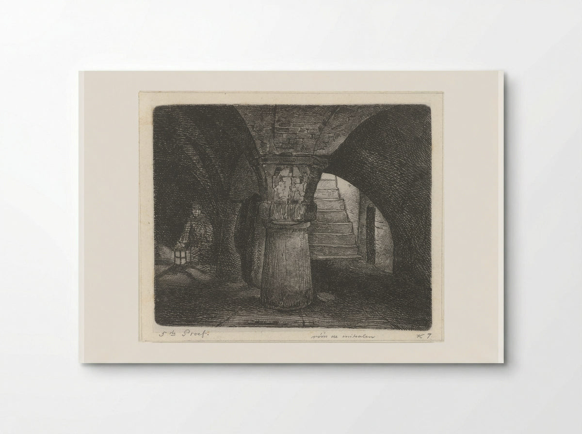 Keldergewelf (Cellar Vault) - Jacobus Ludovicus Cornet - Poster
