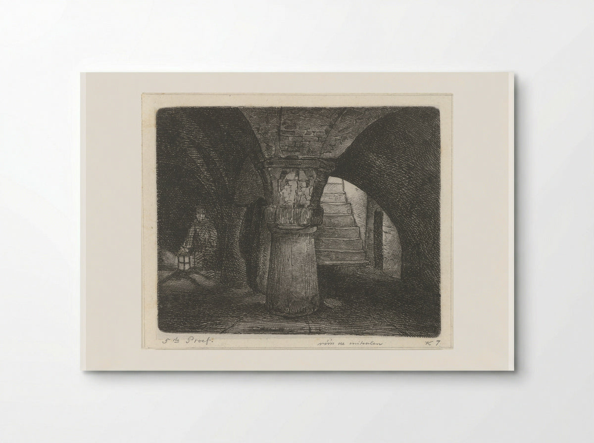 Keldergewelf (Cellar Vault) - Jacobus Ludovicus Cornet - Poster