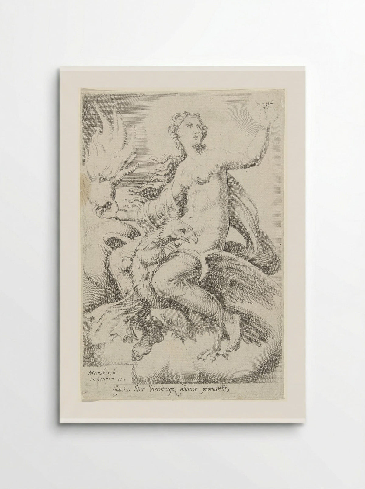 Kennis van God brengt liefdadigheid voort - Dirck Volckertsz. Coornhert - Poster