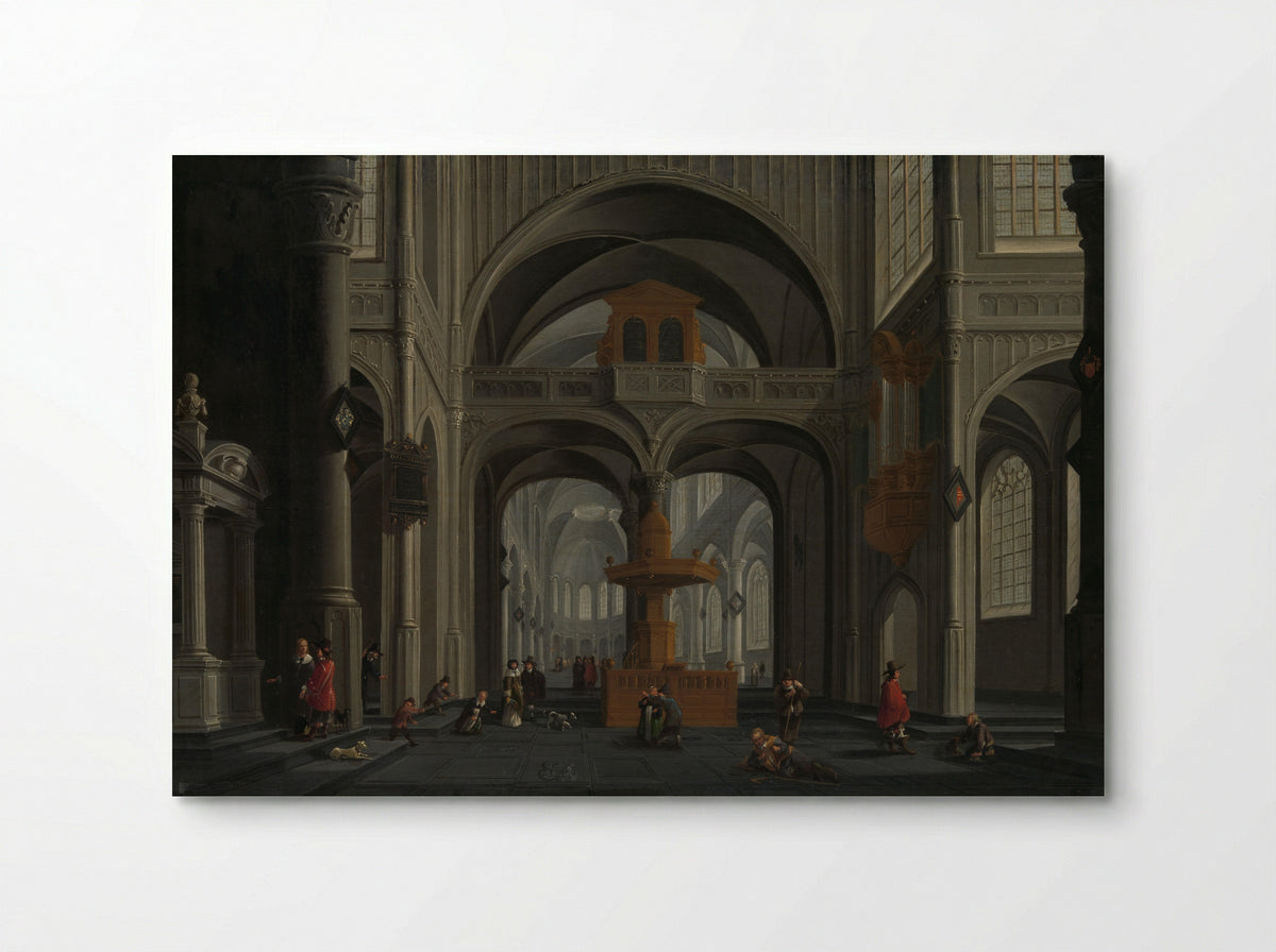 Kerkinterieur (Church Interior) - Daniël de Blieck - Poster