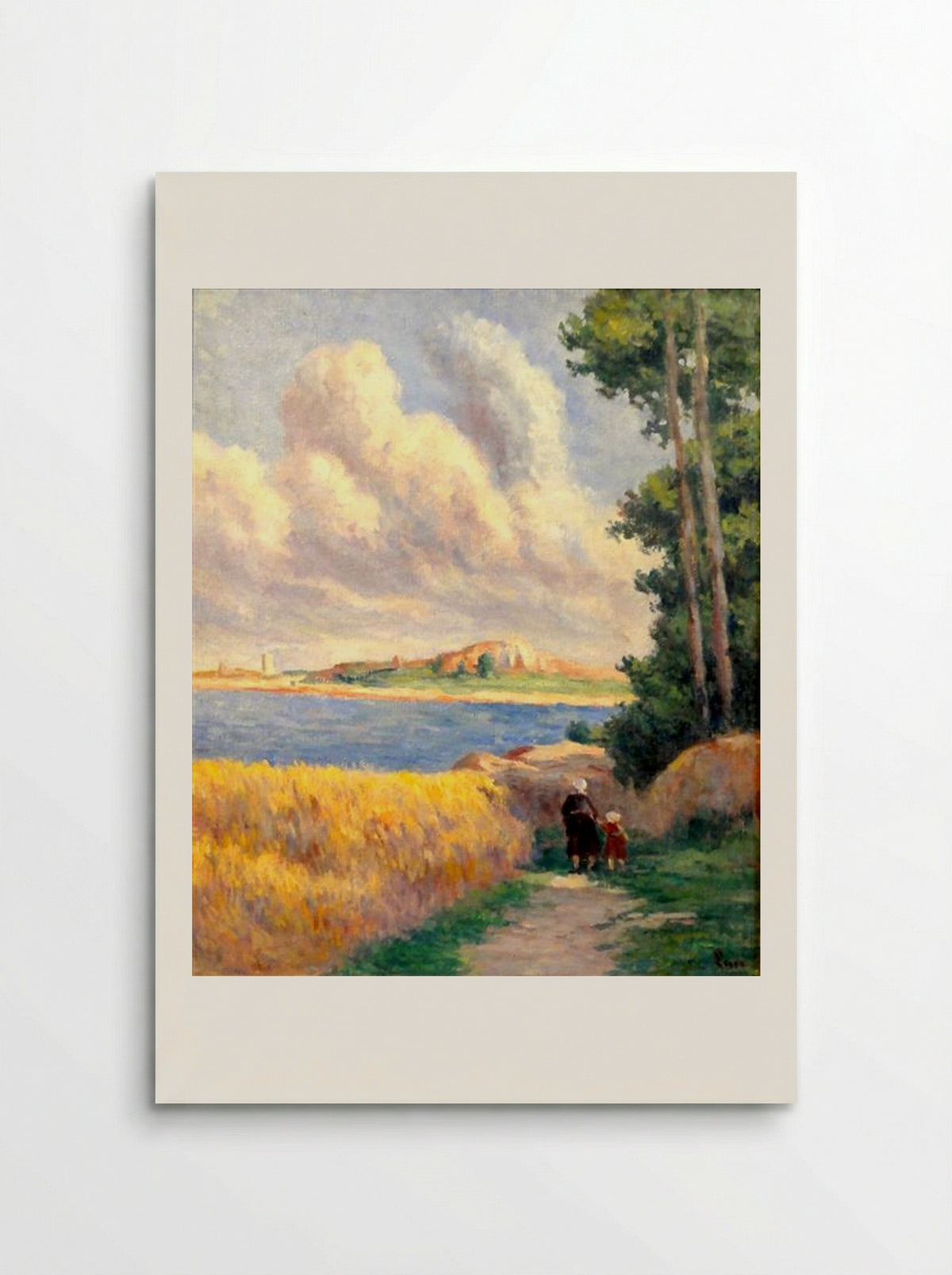 Kermouster, The Way - Maximilien Luce - Poster