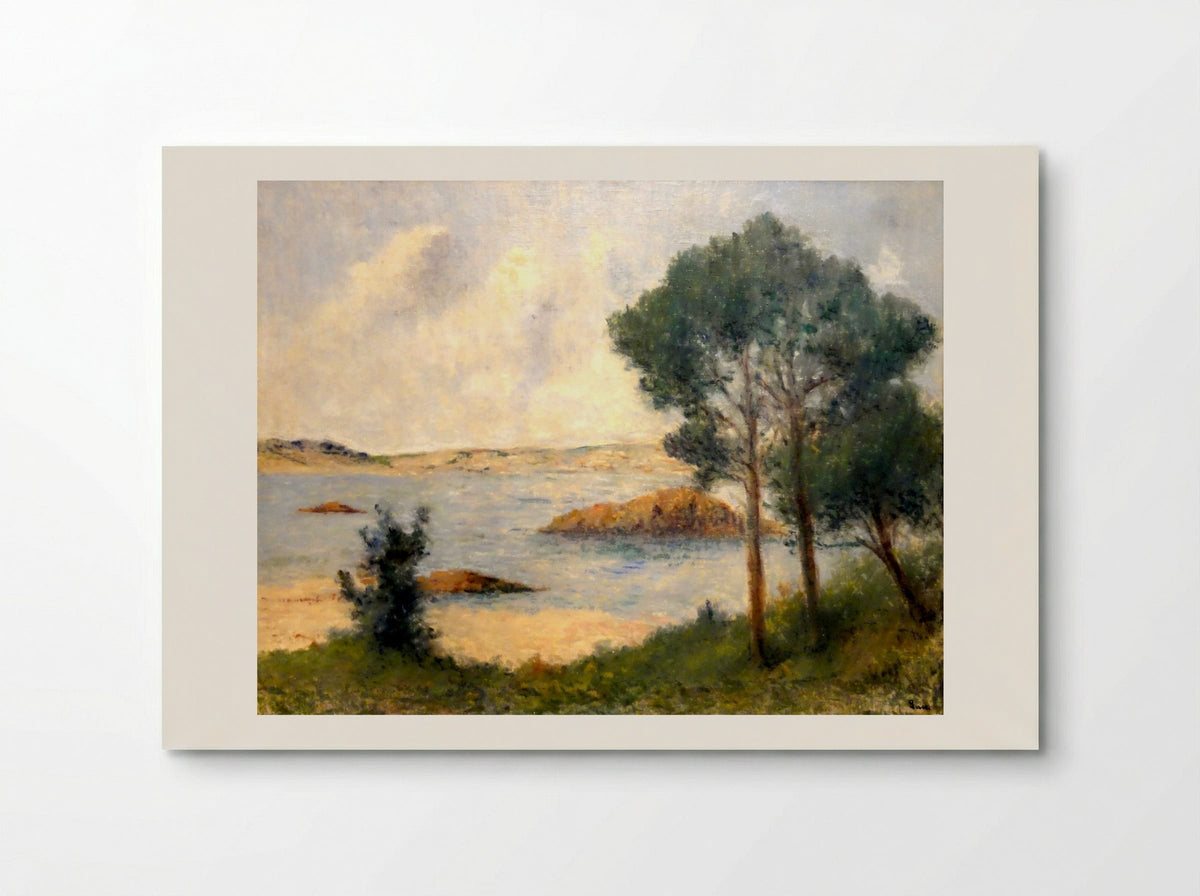 Kermouster - Maximilien Luce - Poster