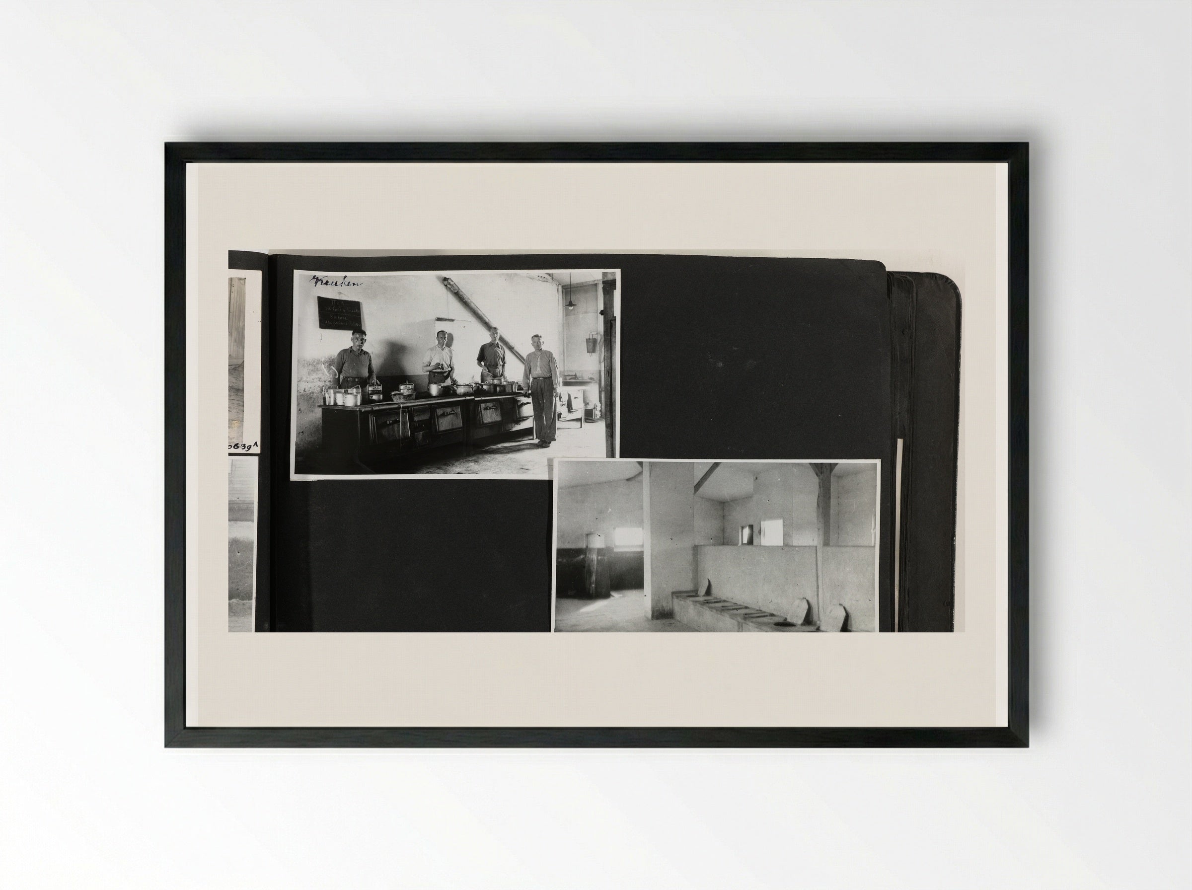 Keuken / algemeen toilet - Dick W.B. van Maarseveen - Framed Print Black