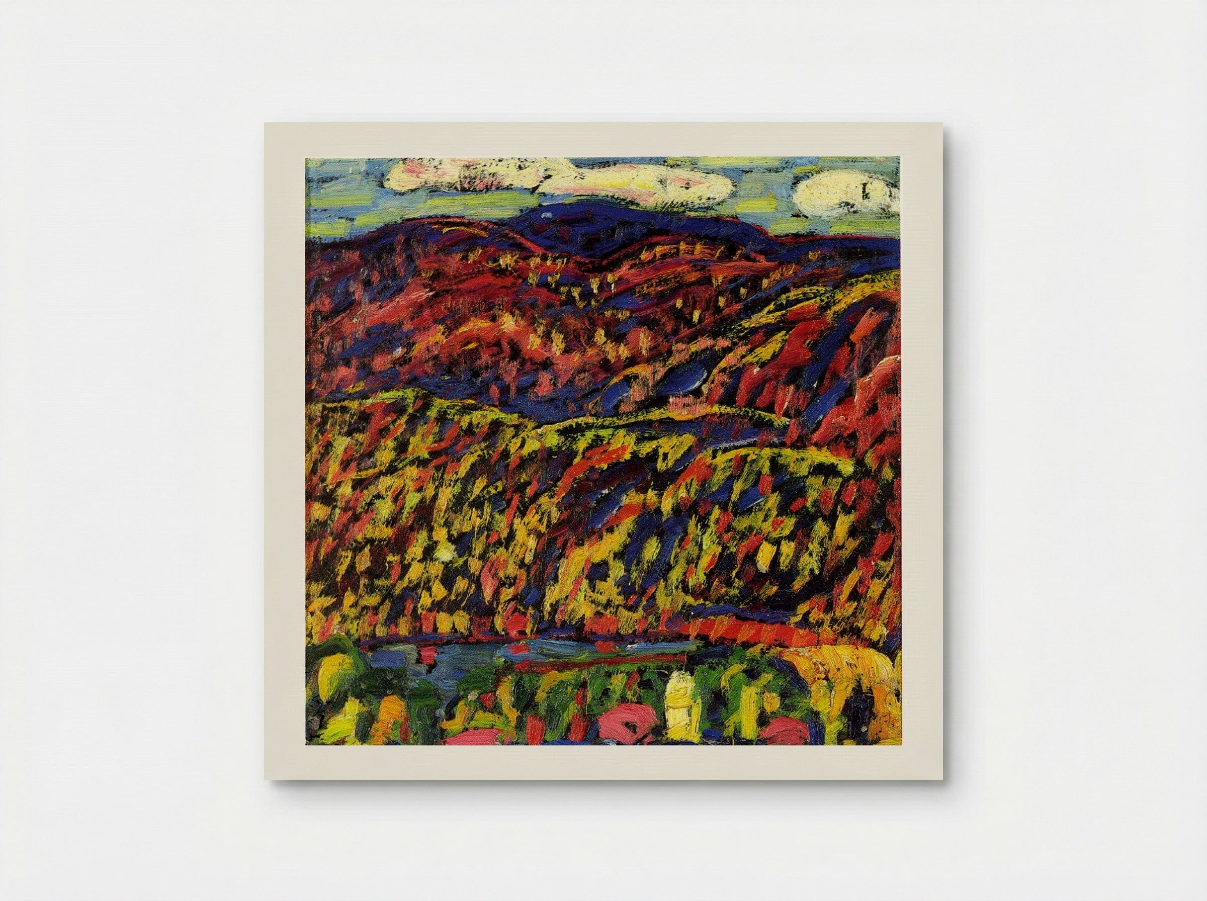 Kezar Lake, Autumn Morning - Marsden Hartley - Poster