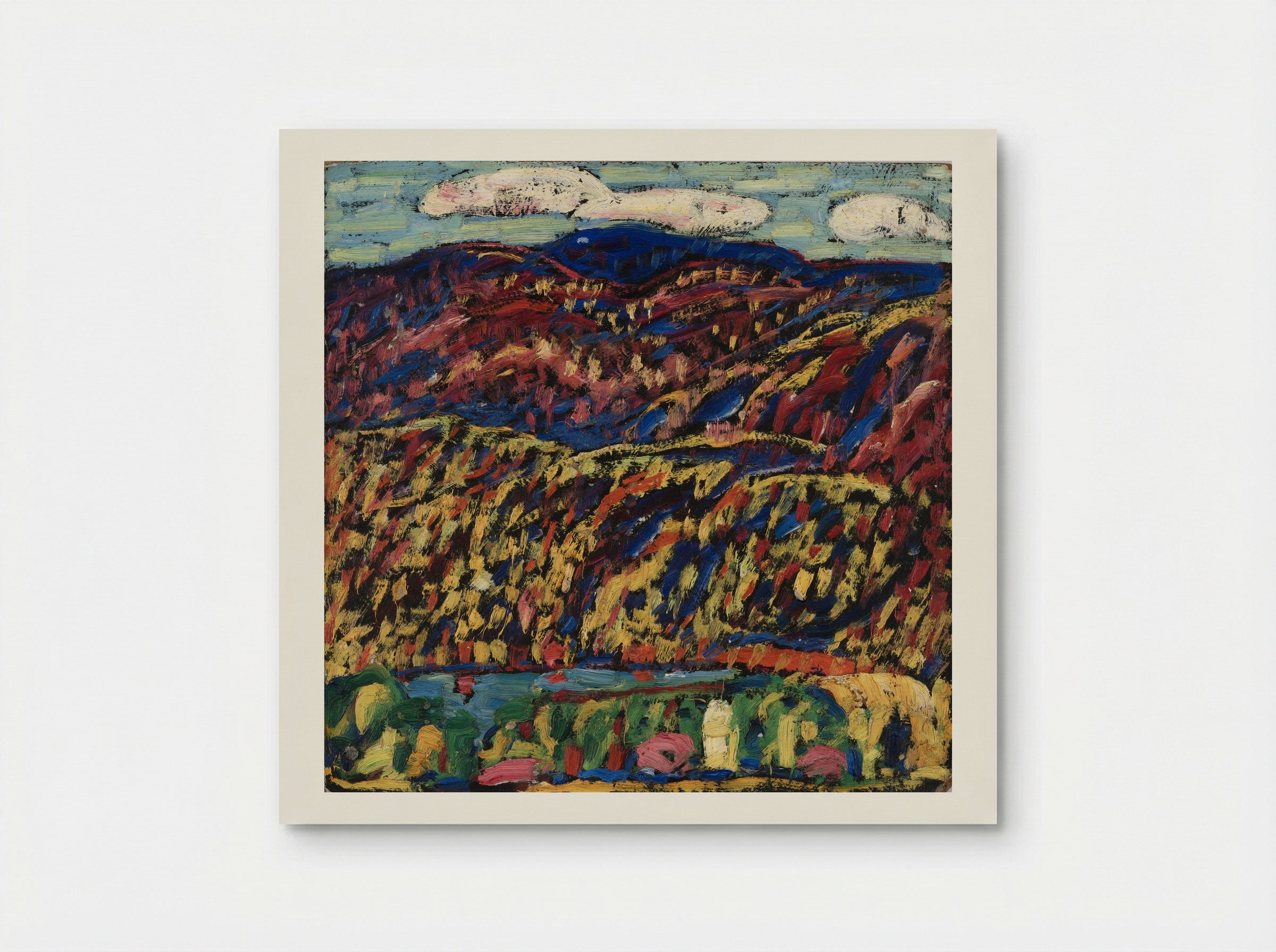 Kezar Lake, Autumn Morning - Marsden Hartley - Poster