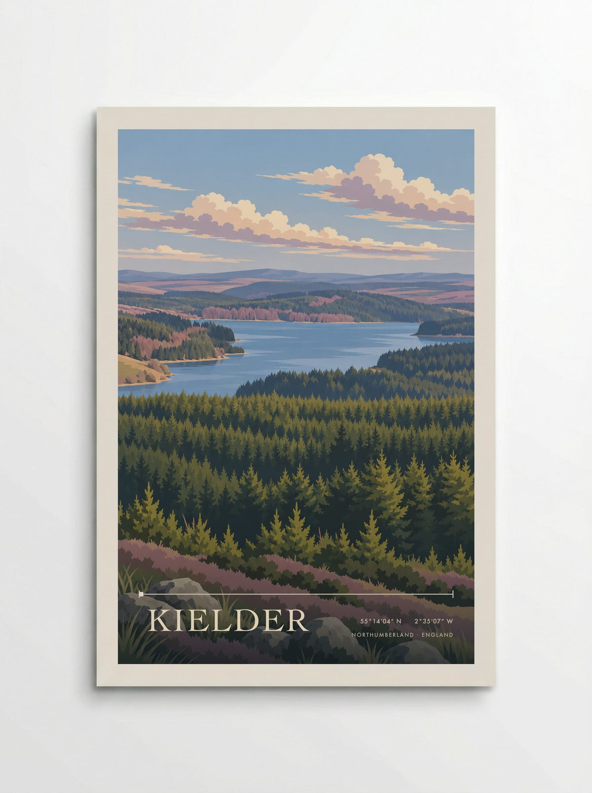 Kielder, Northumberland | Travel Poster - Poster