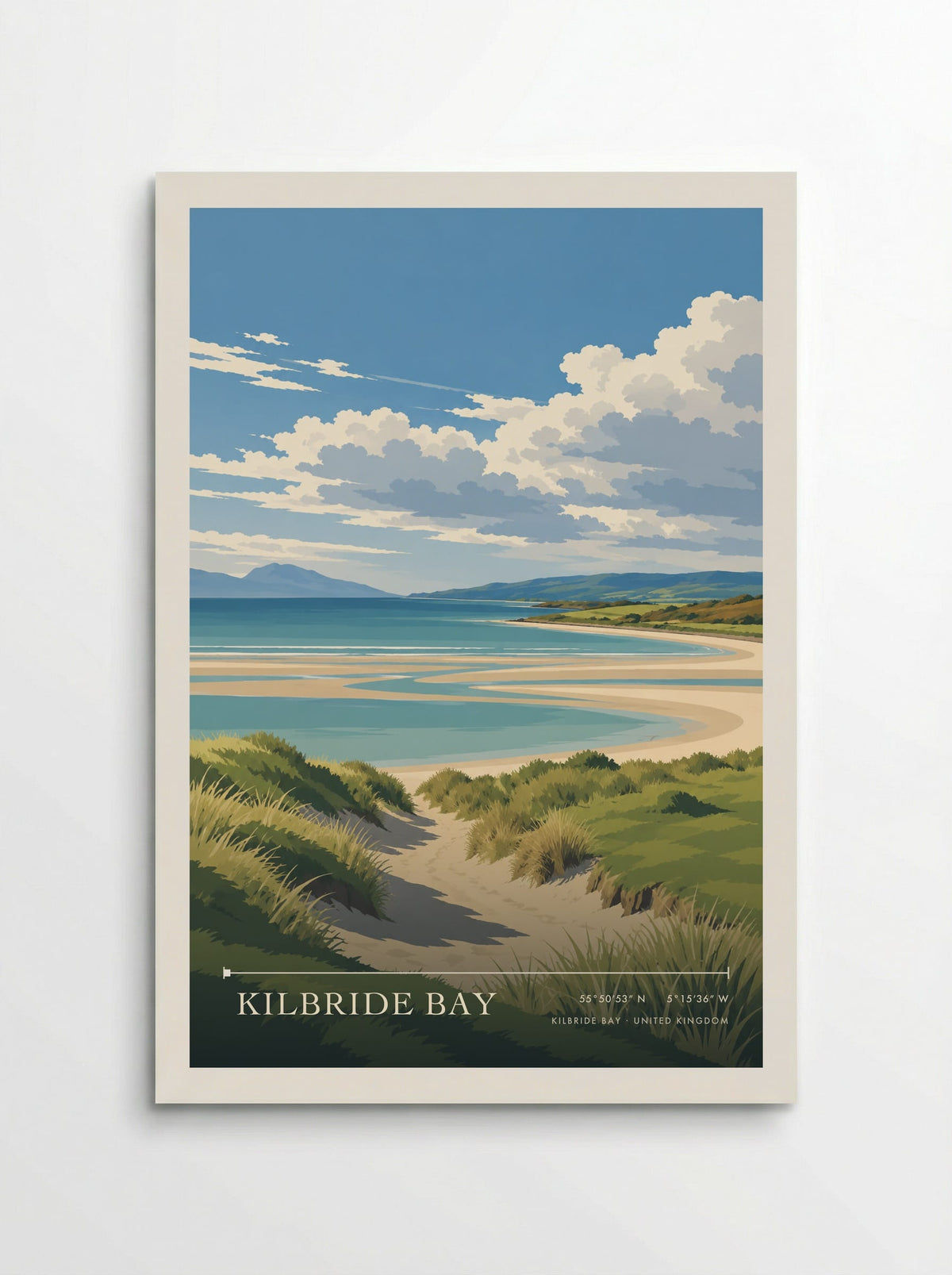 Kilbride Bay | Travel Poster - Poster