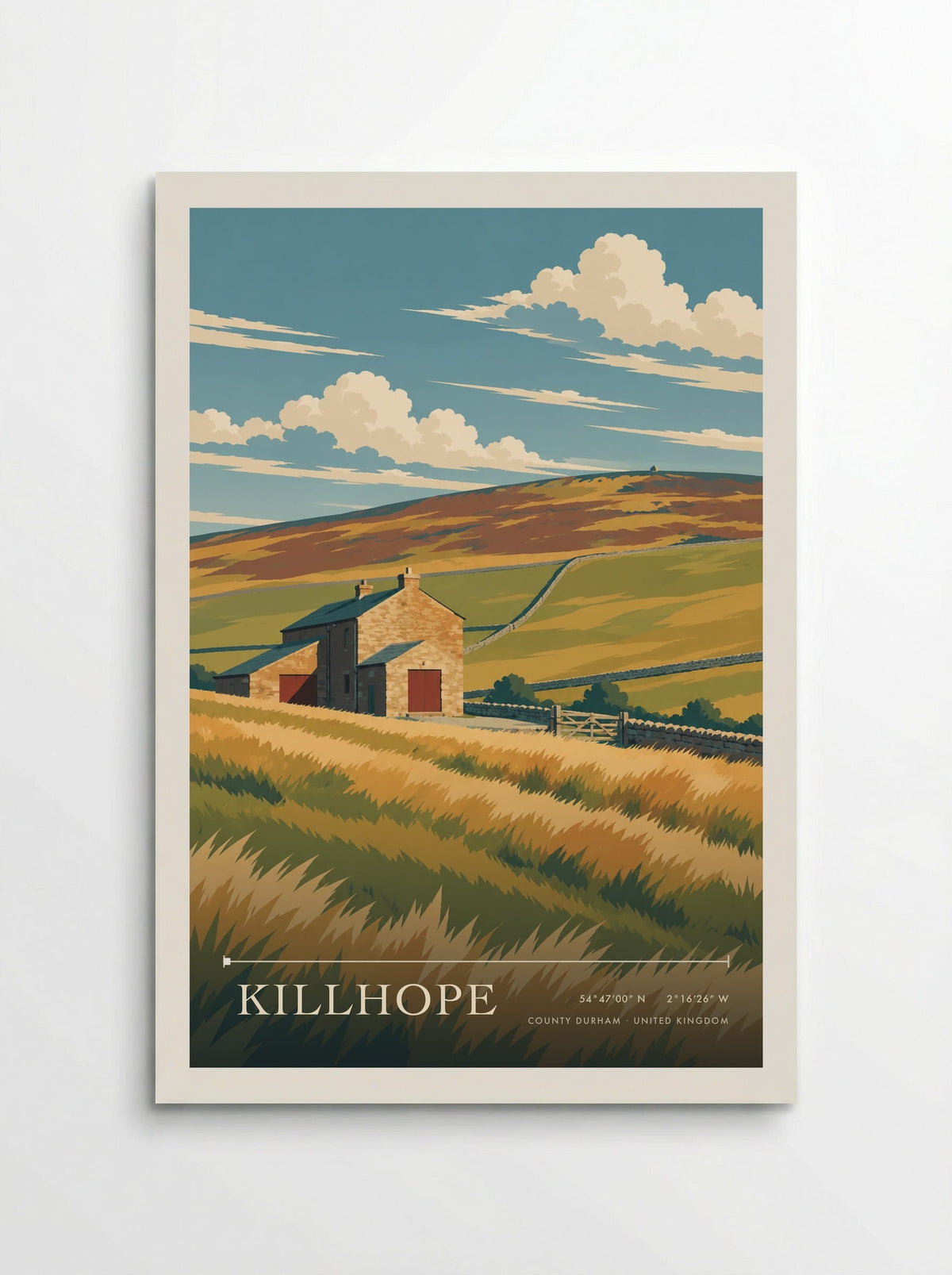 Killhope, County Durham | Travel Poster - Poster