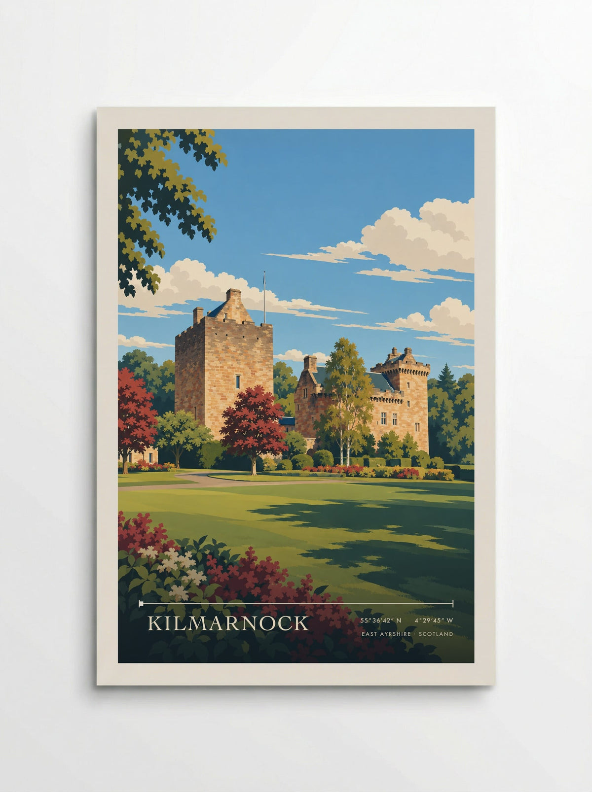Kilmarnock, East Ayrshire | Travel Poster - Poster