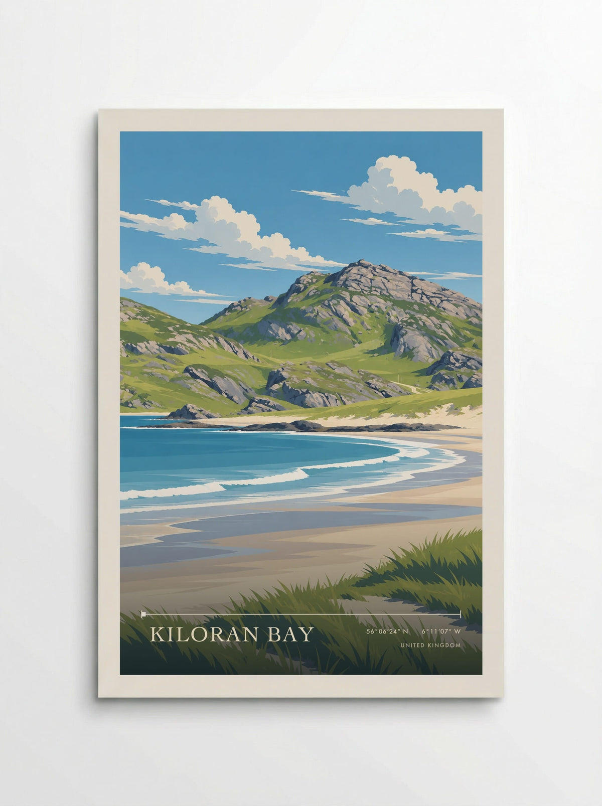 Kiloran Bay | Travel Poster - Poster