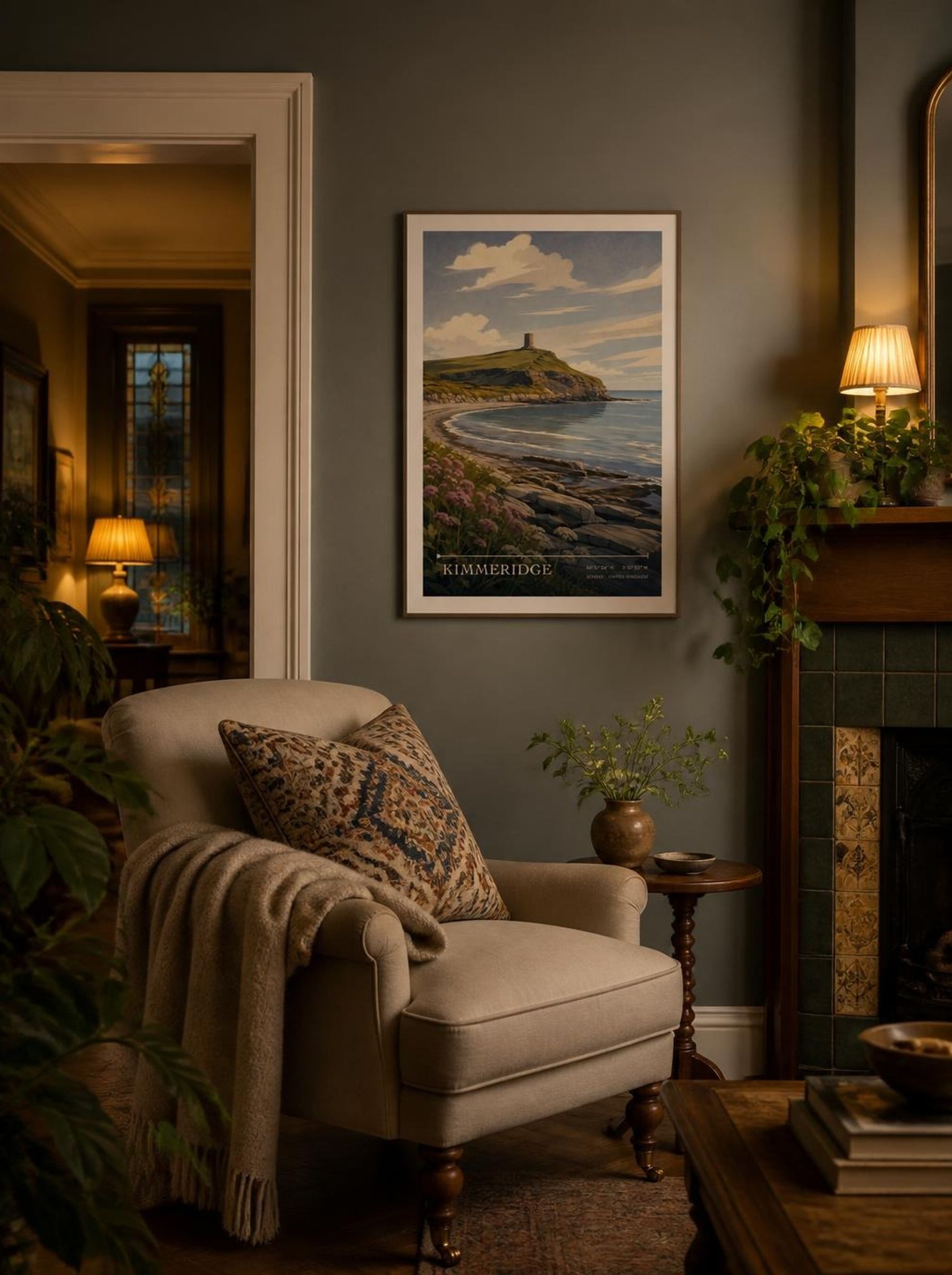 Kimmeridge Dorset United Kingdom Travel Poster - Lifestyle