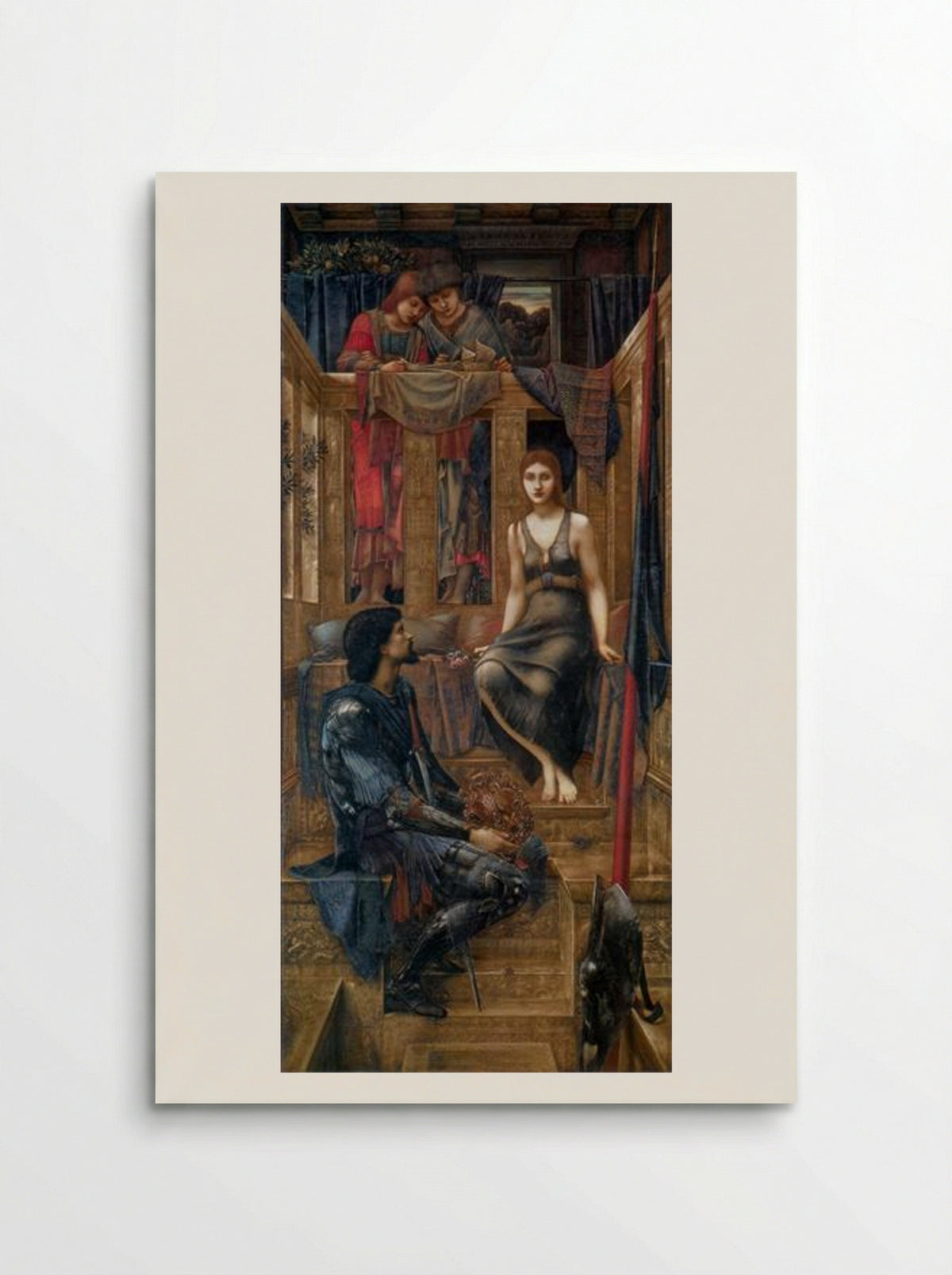 King Cophetua and the Beggar Maid - Edward Burne-Jones - Poster