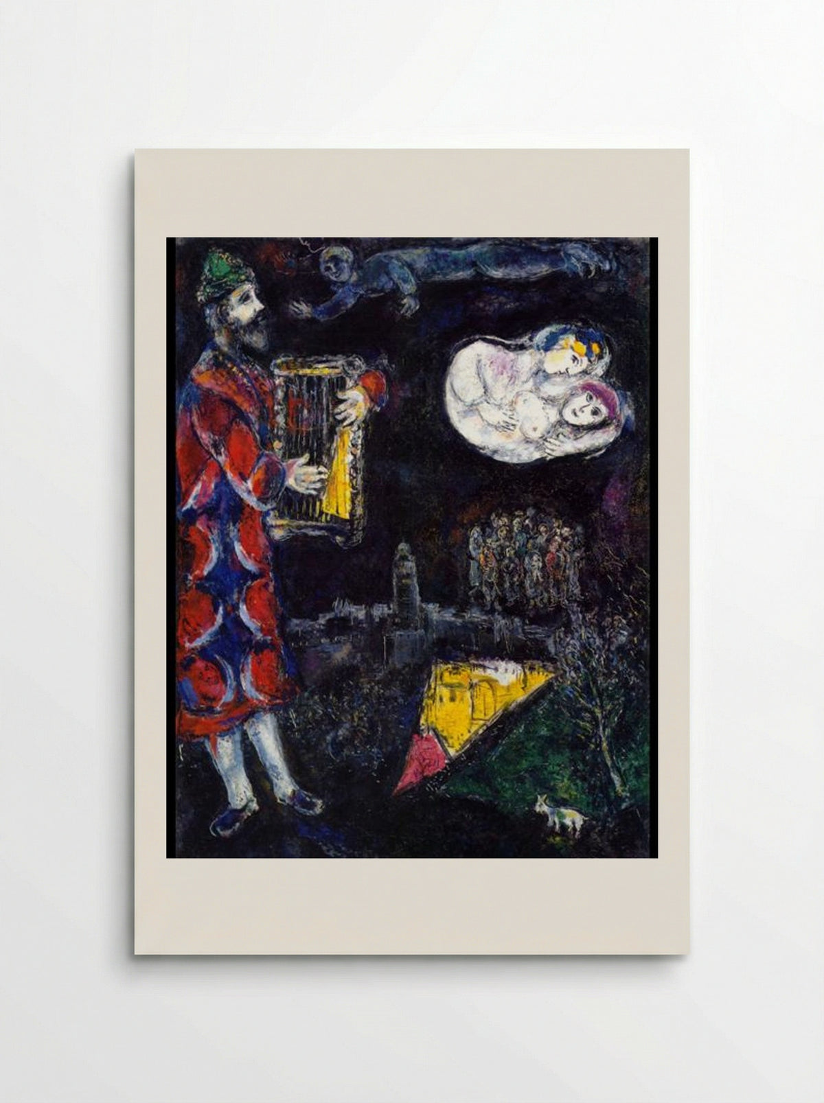 King David's Tower - Marc Chagall - Poster
