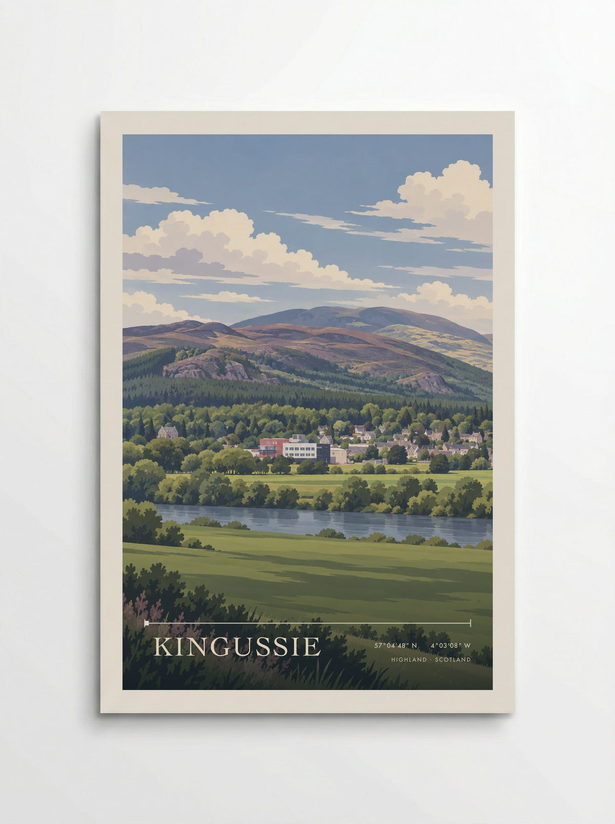 Kingussie, Highland | Travel Poster - Poster