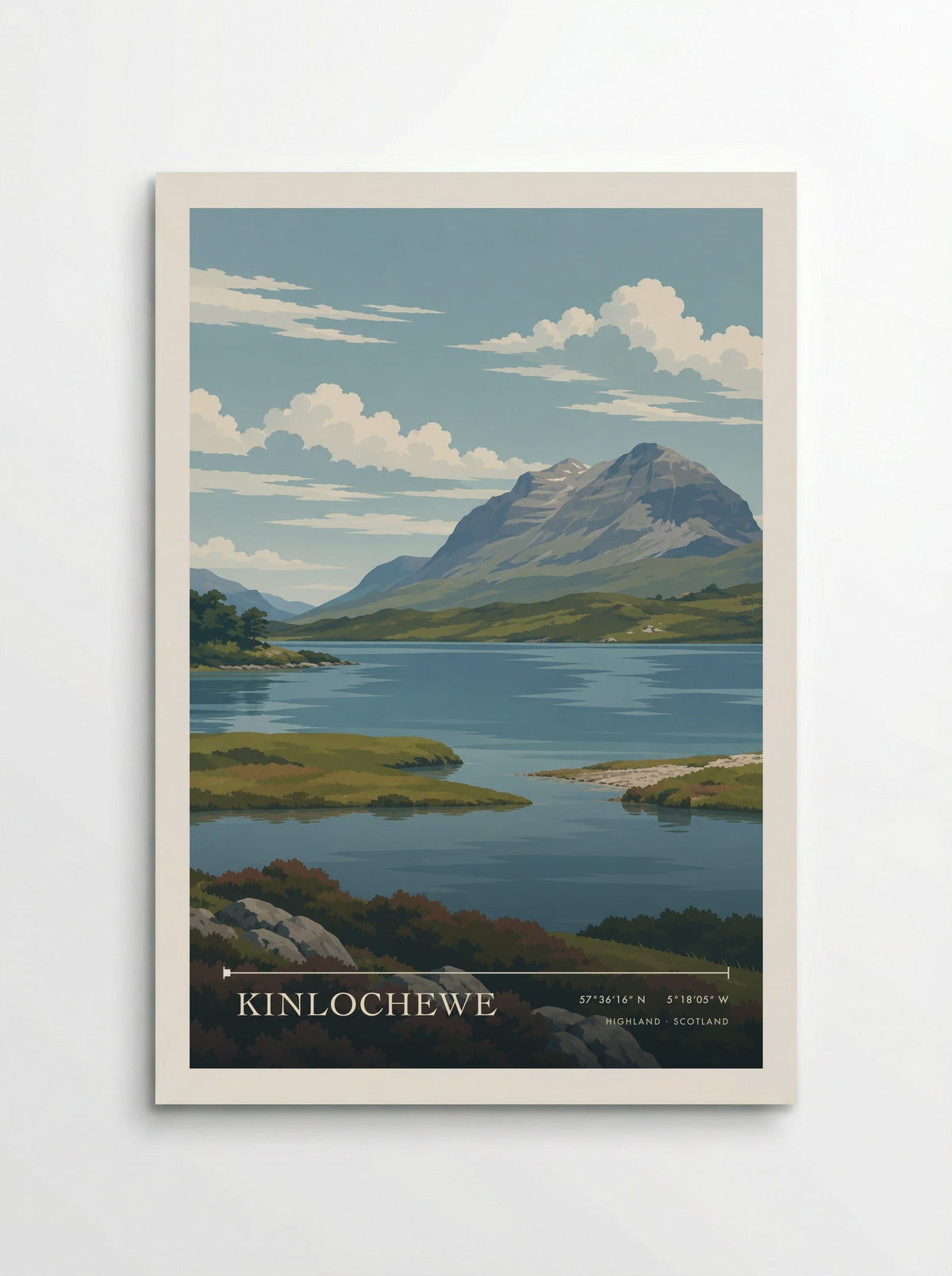Kinlochewe, Highland | Travel Poster - Poster