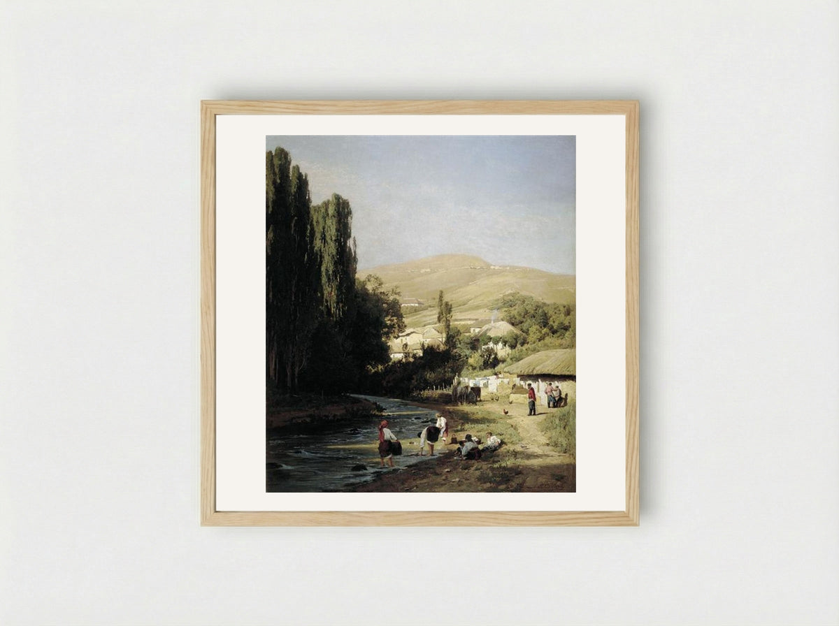 Kislovodsk - Volodymyr Orlovsky - Framed Print Wood