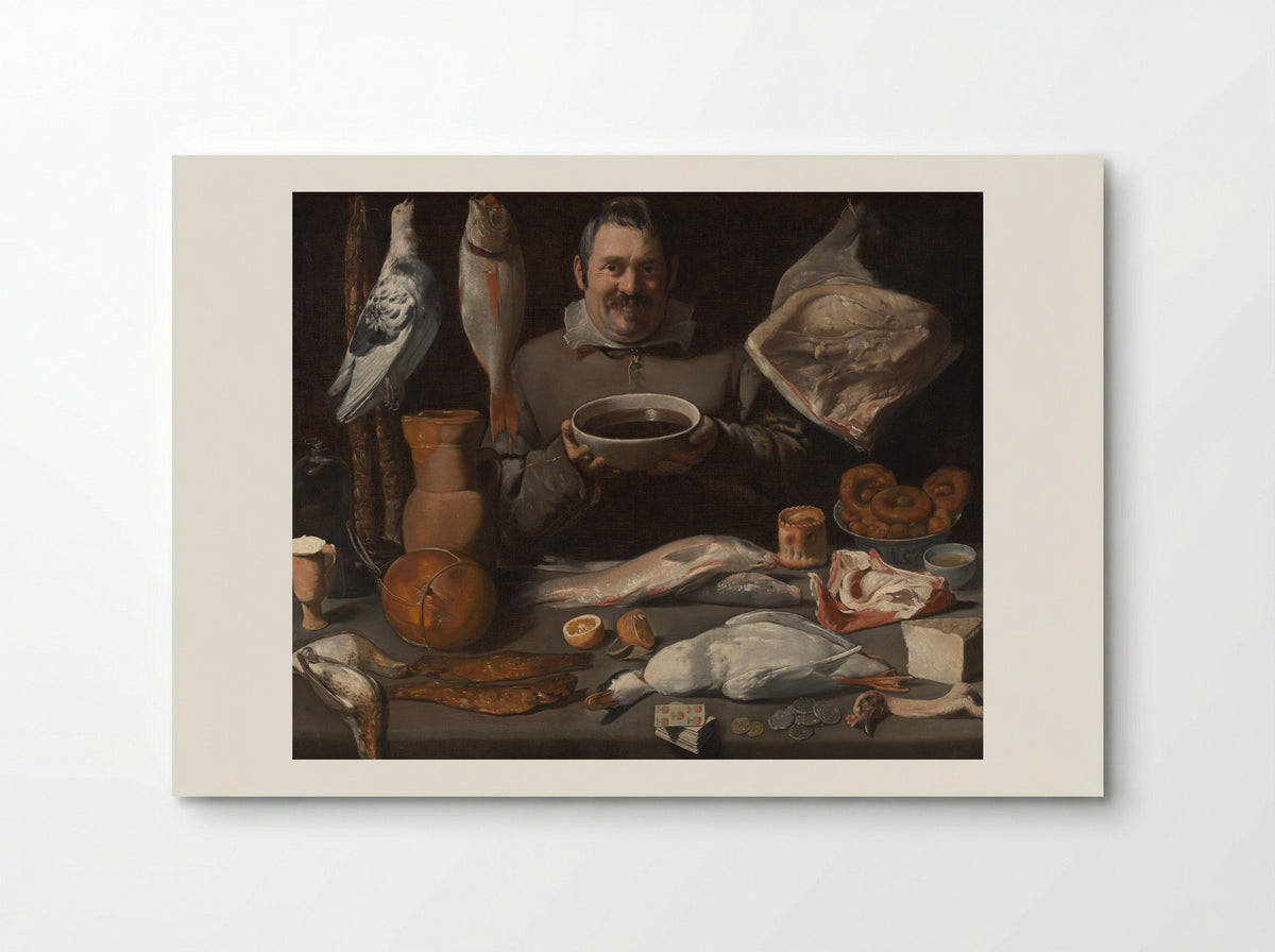 Kitchen Scene - Meester van de Amsterdamse Bodegón - Poster