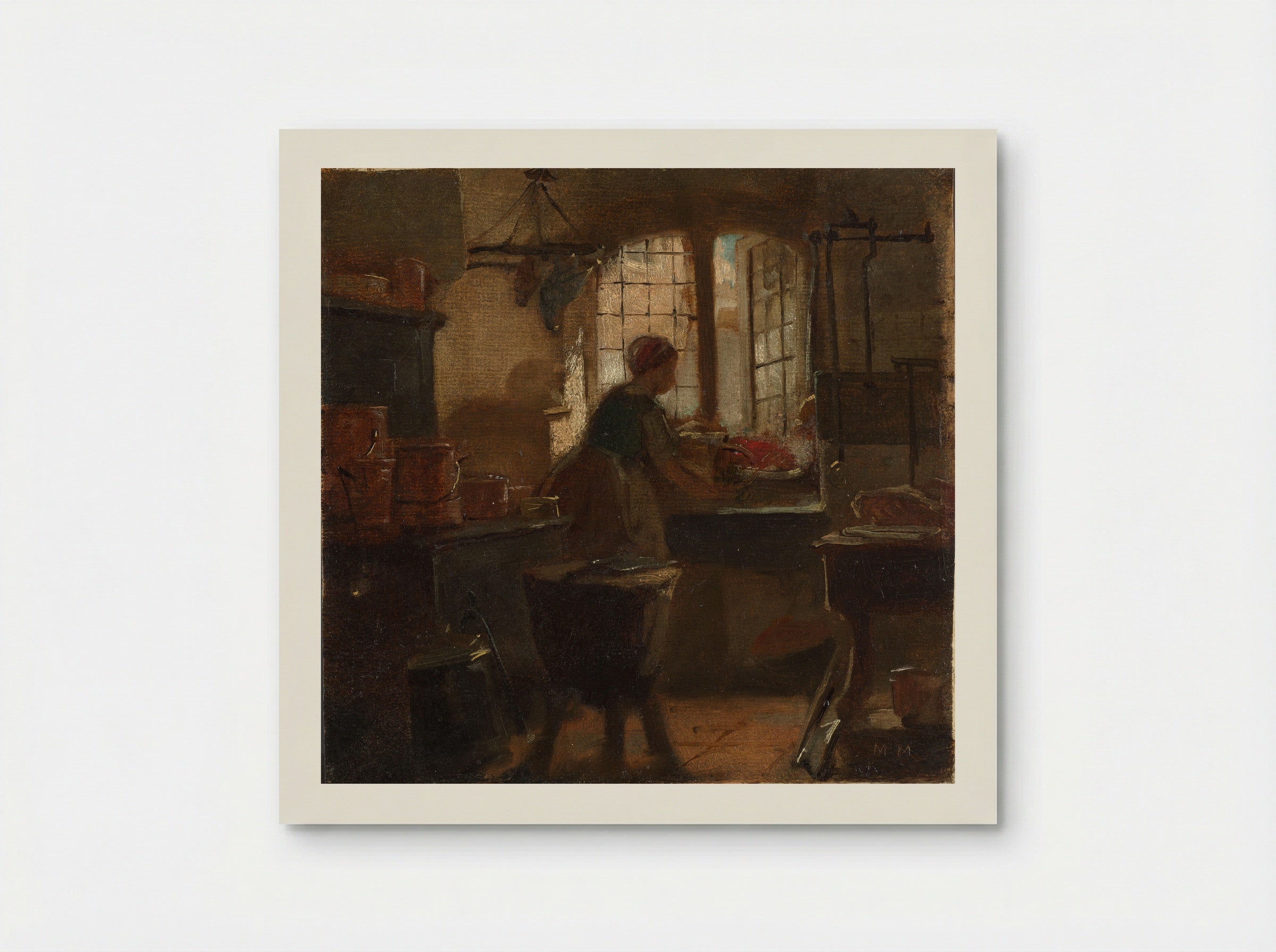 Kitchen - Matthijs Maris - Poster