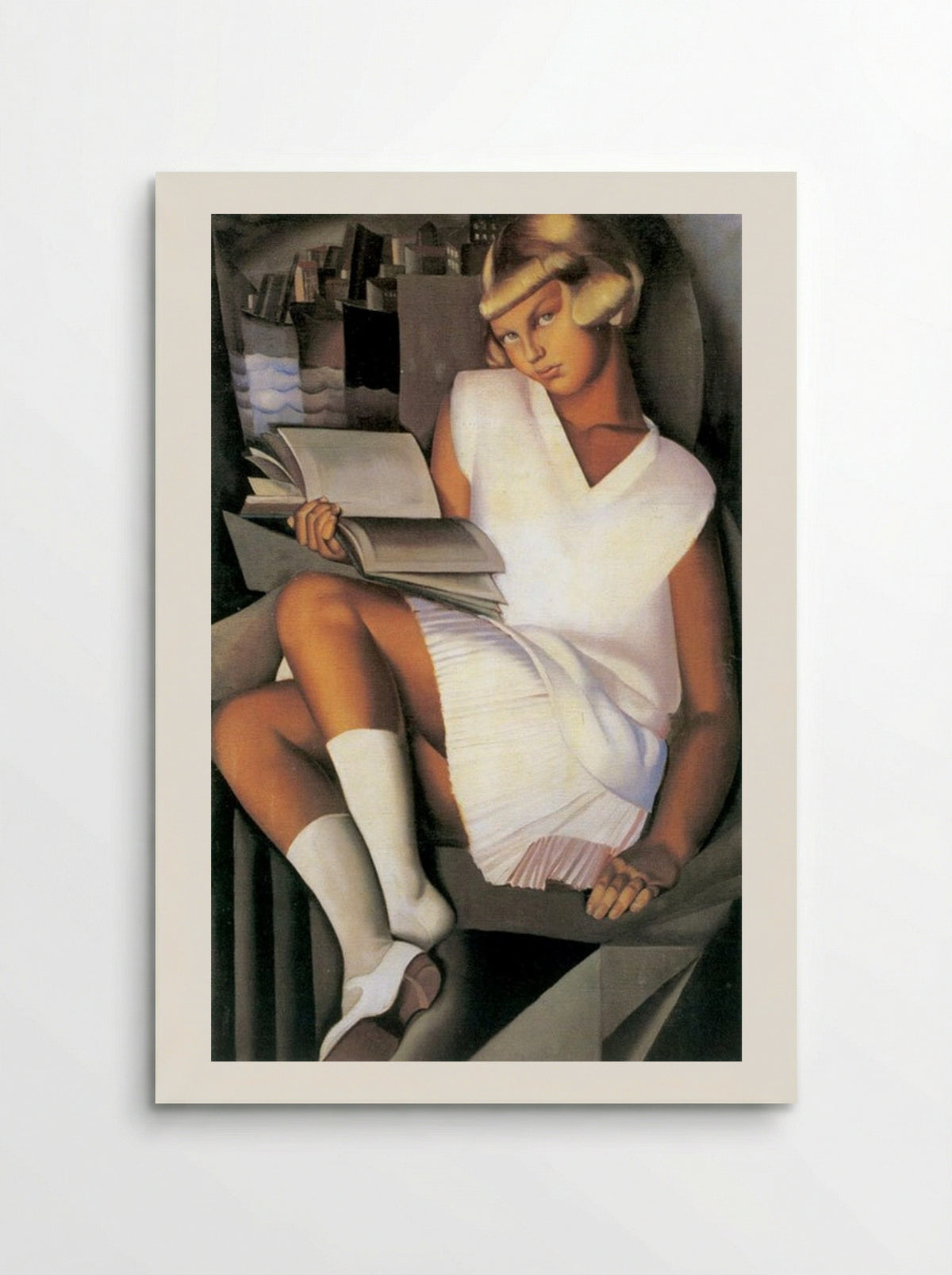 Kizette in Pink - Tamara de Lempicka - Poster