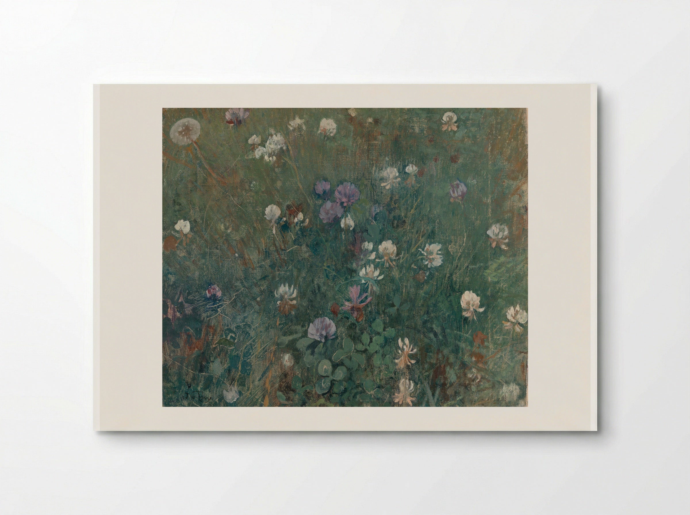 Klaverbloemen - Jac van Looij - Poster