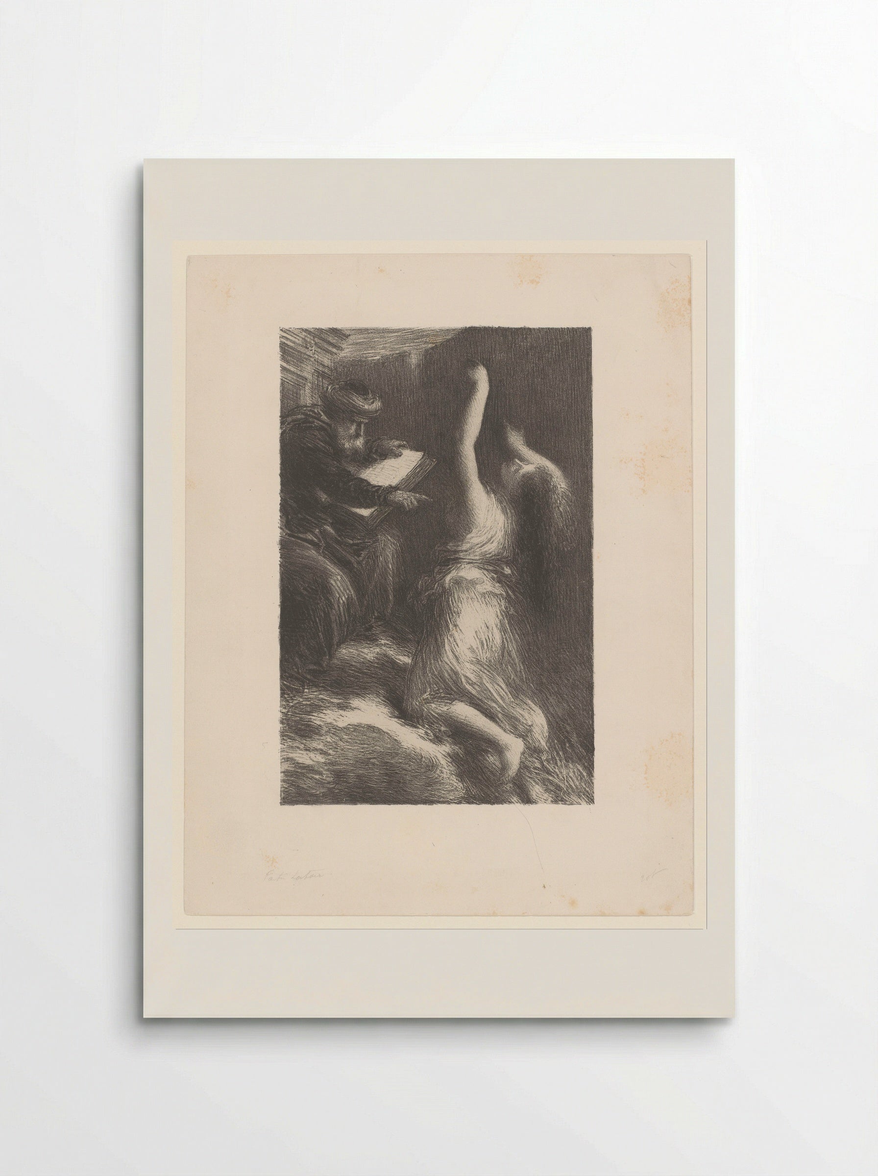 Klingsor Conjuring Kundry - Henri Fantin-Latour - Poster