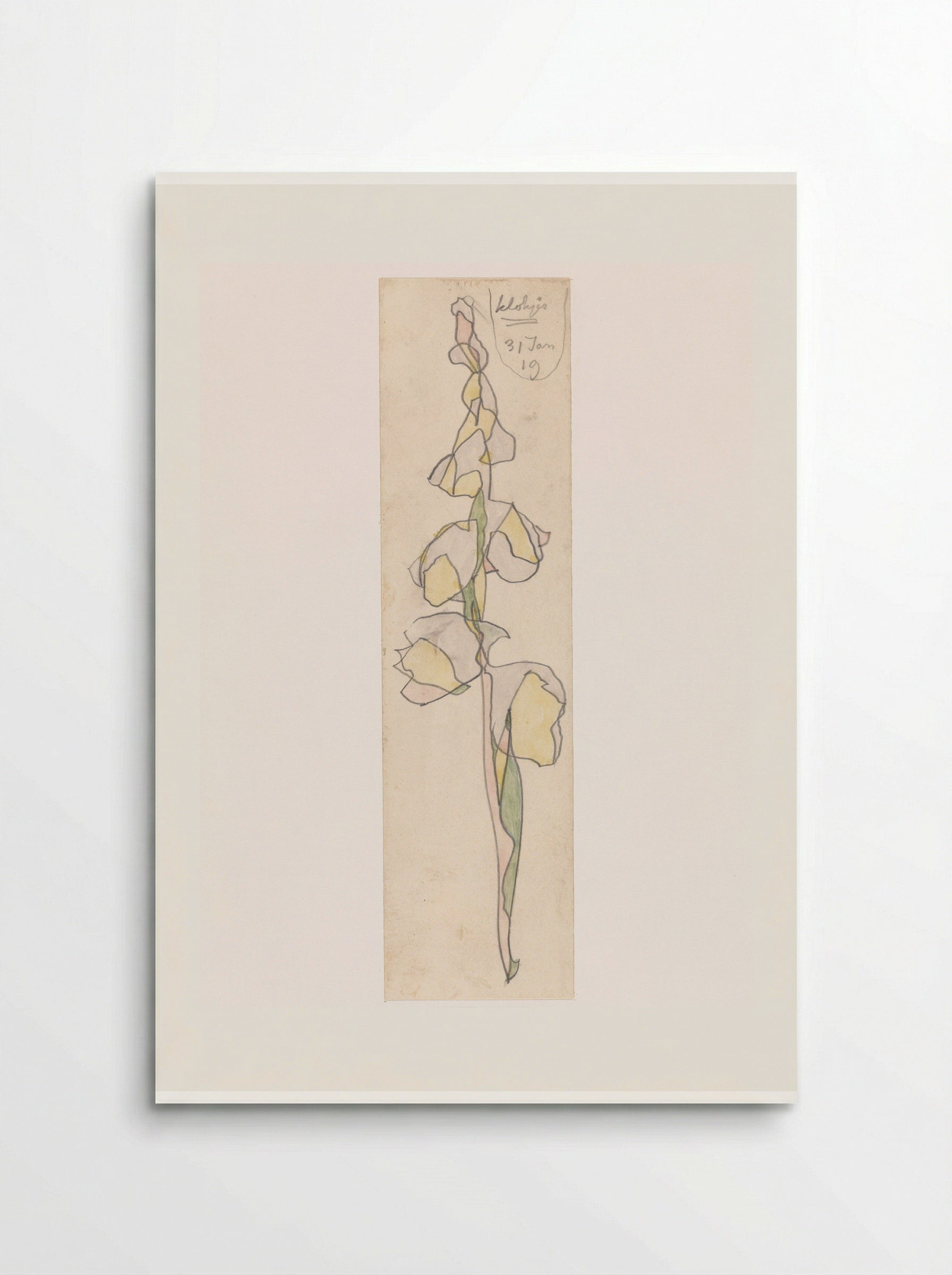 Klokjes - Theo Colenbrander - Poster