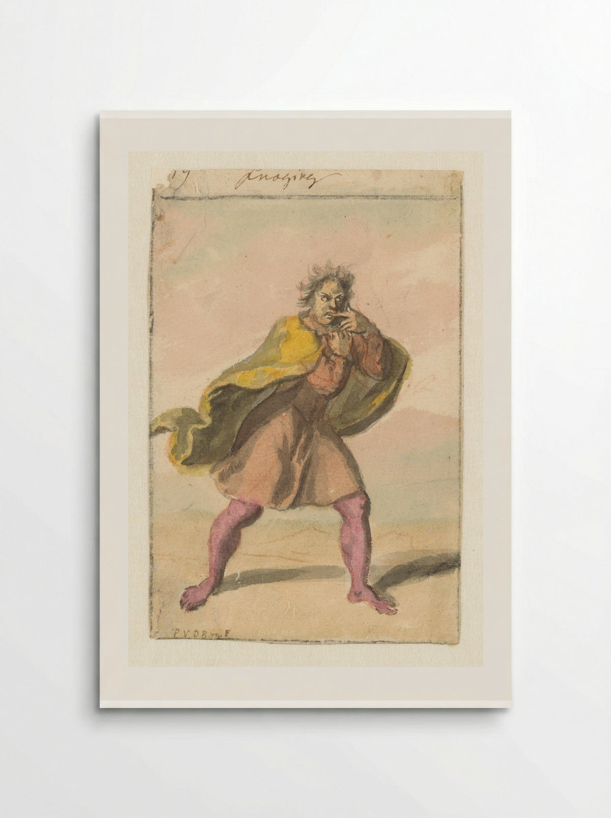 Knaging - Pieter van den Berge - Poster