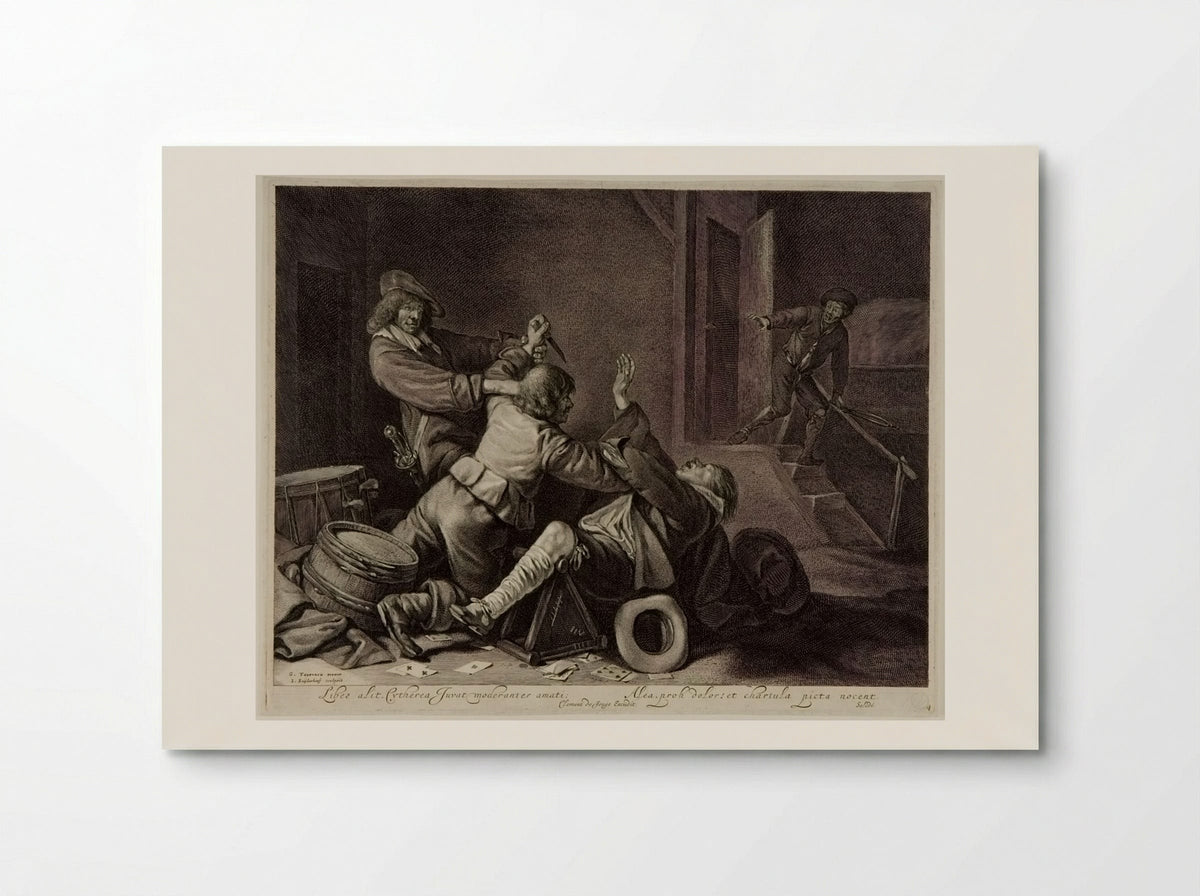 Knife-Fighters - Jonas Suyderhoef - Poster
