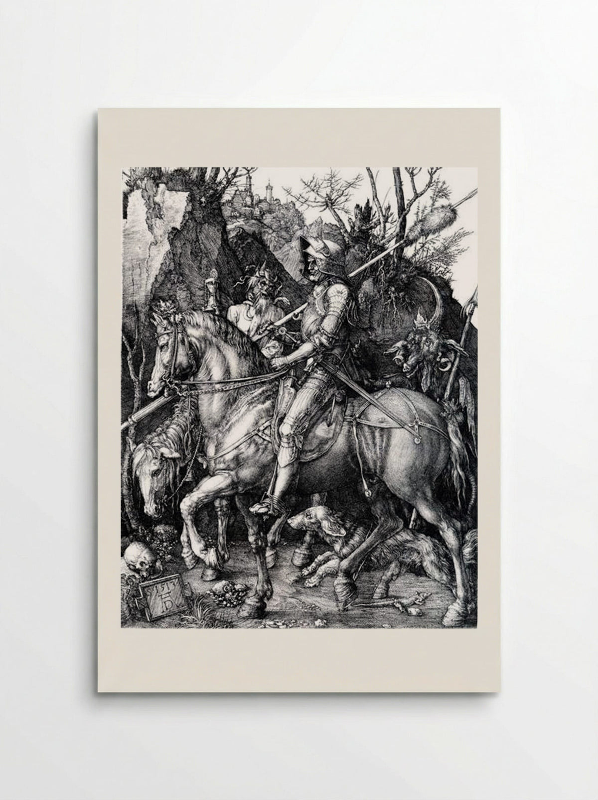 Knight, Death, and the Devil - Albrecht Dürer - Poster