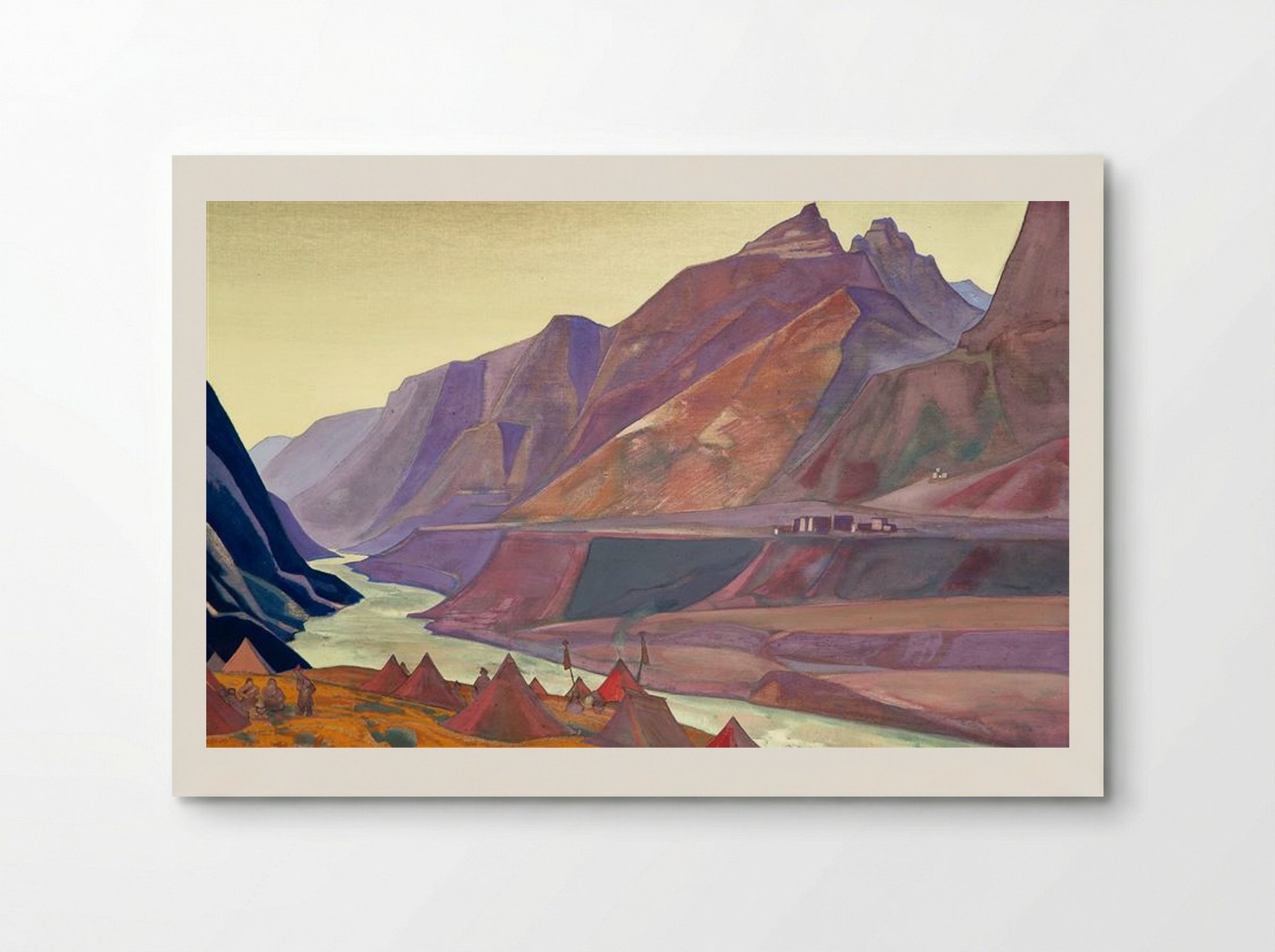 Koksar Camp - Nicholas Roerich - Poster
