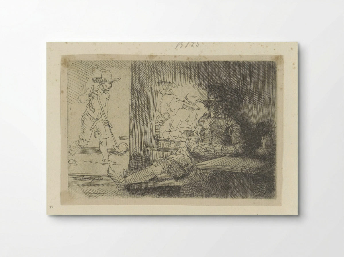 Kolfspel (The Golf Player) - Henry Louis Basan - Poster