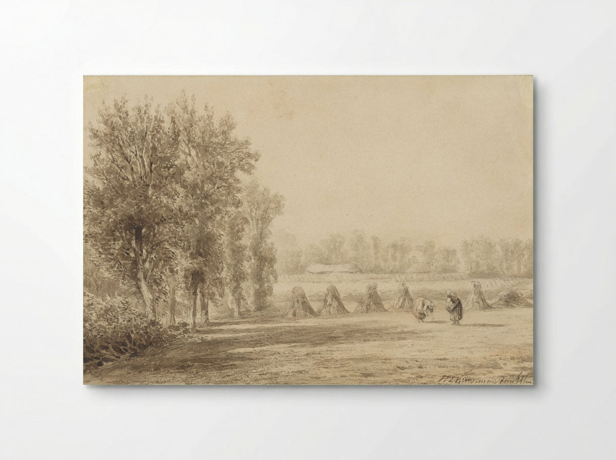 Korenveld (Cornfield) - Hendrik Dirk Kruseman van Elten - Poster