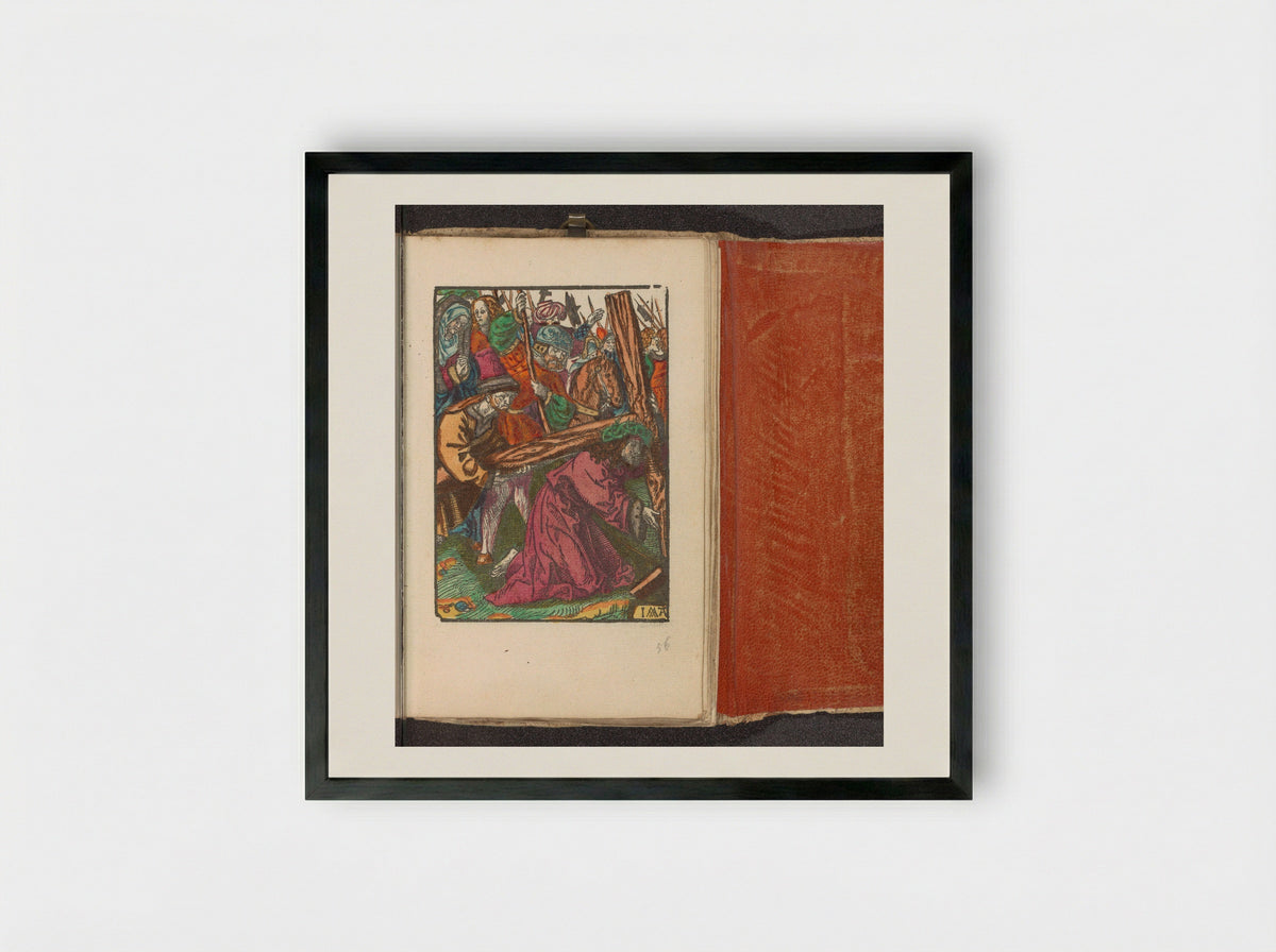 Kruisdraging - Doen Pietersz. - Framed Print Black