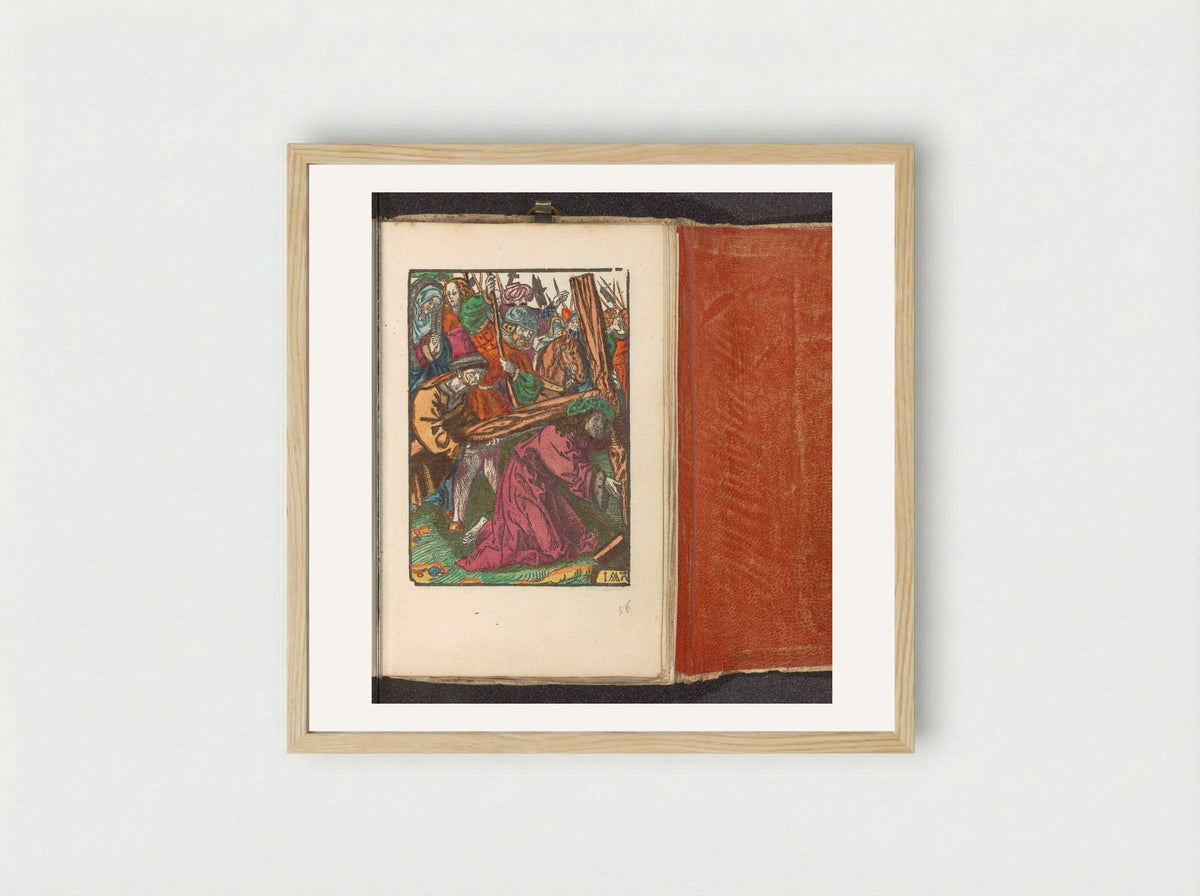 Kruisdraging - Doen Pietersz. - Framed Print Wood