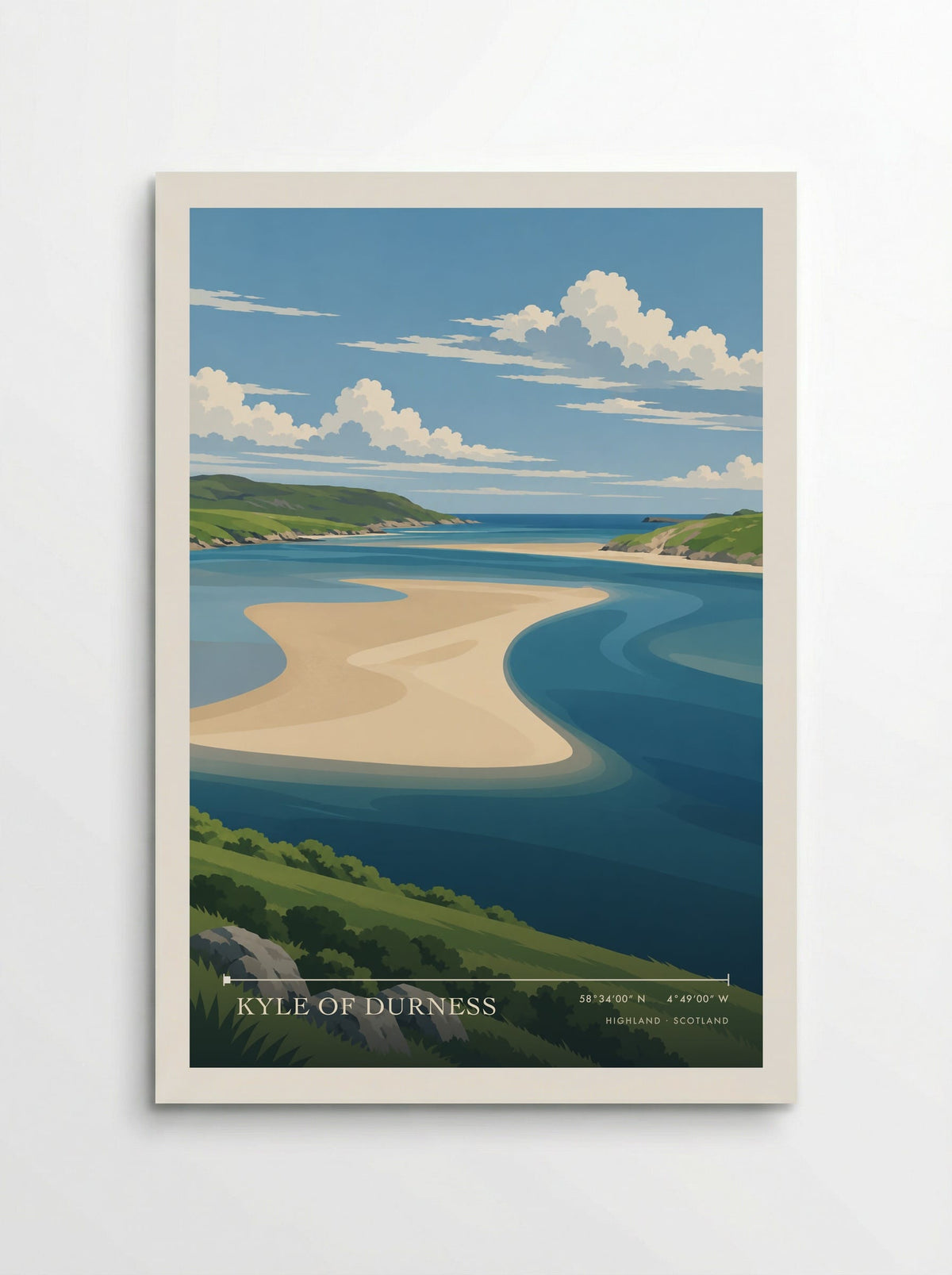 Kyle of Durness, Highland | Travel Poster - Poster