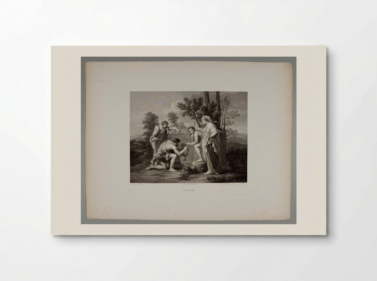 L'Arcadie - Albrecht Christoph Reindel - Poster