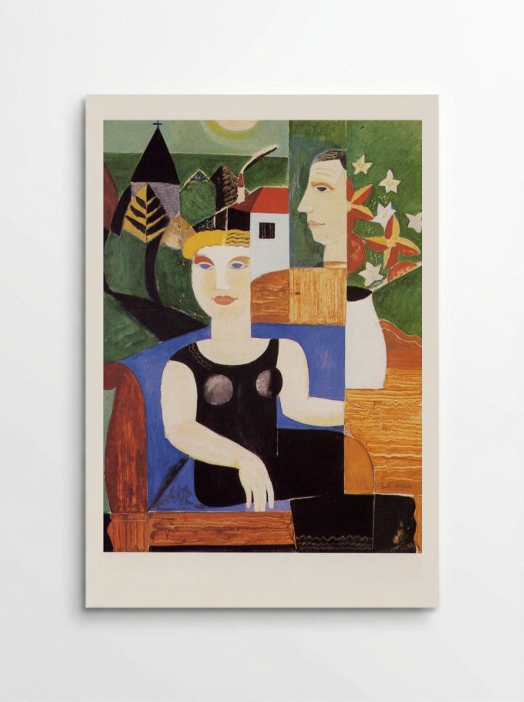 L'artiste et sa femme - Gustave de Smet - Poster