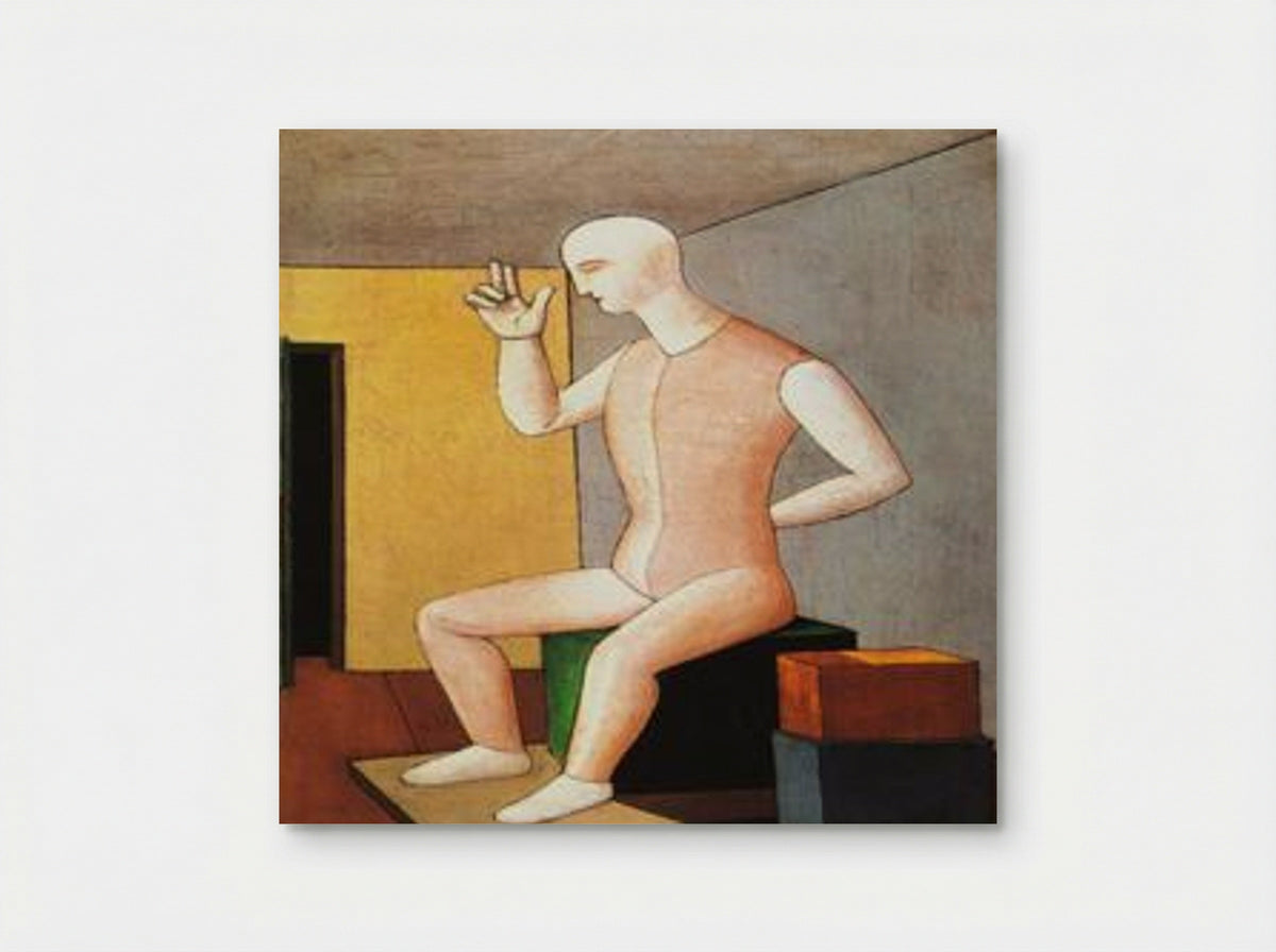 L'idolo ermafrodita - Carlo Carrà - Poster