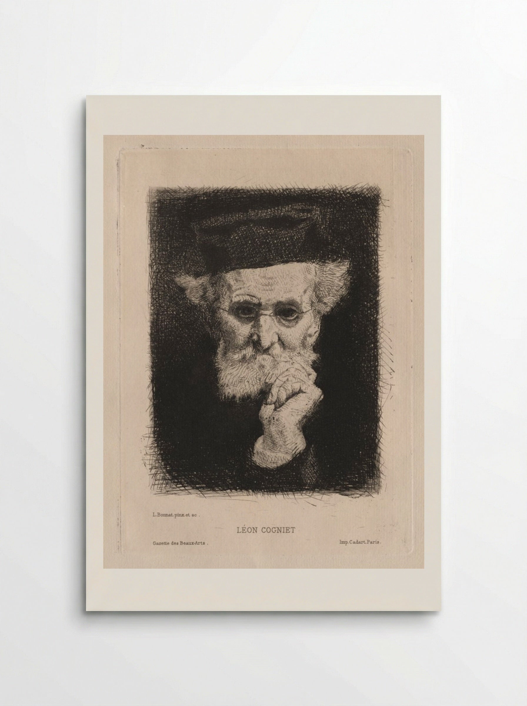 Léon Cogniet - Léon Bonnat - Poster
